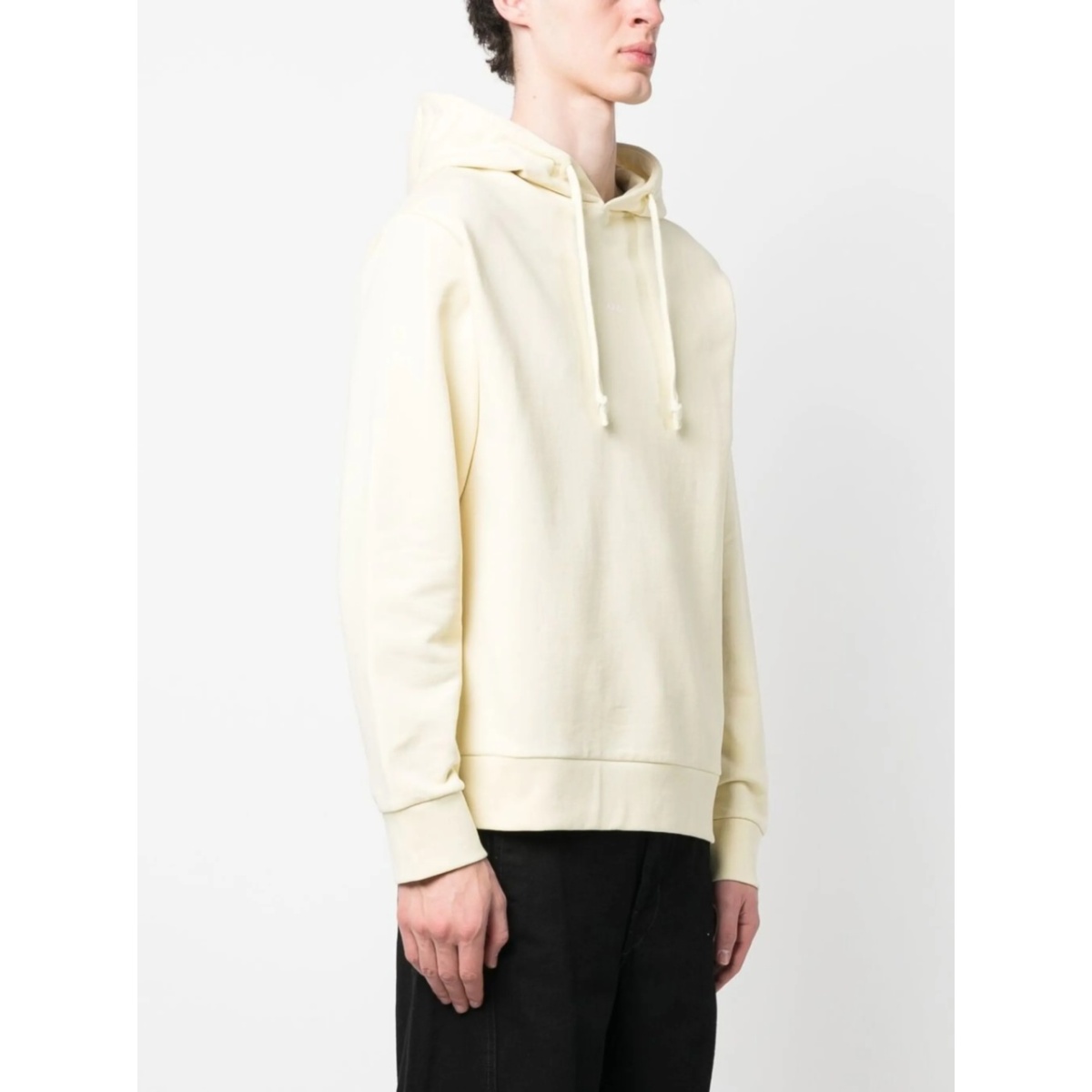 logo-print cotton hoodie - Img 3