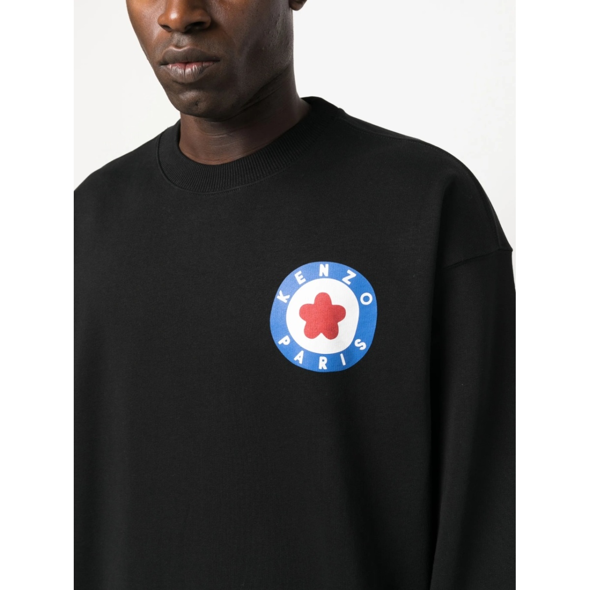 logo-print cotton sweatshirt - Img 5