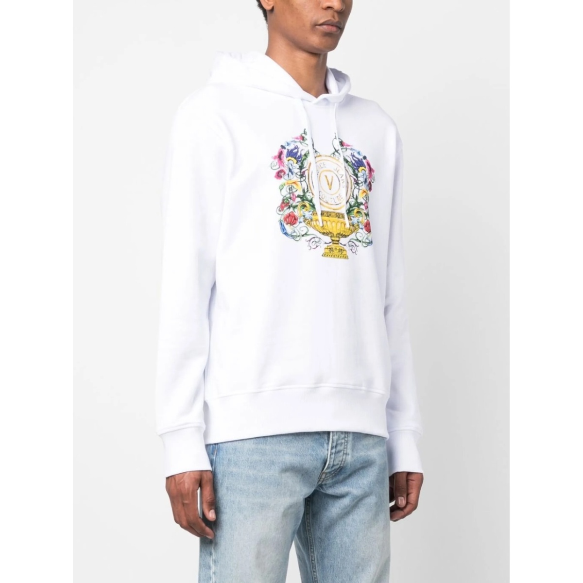 logo-print hoodie - Img 3