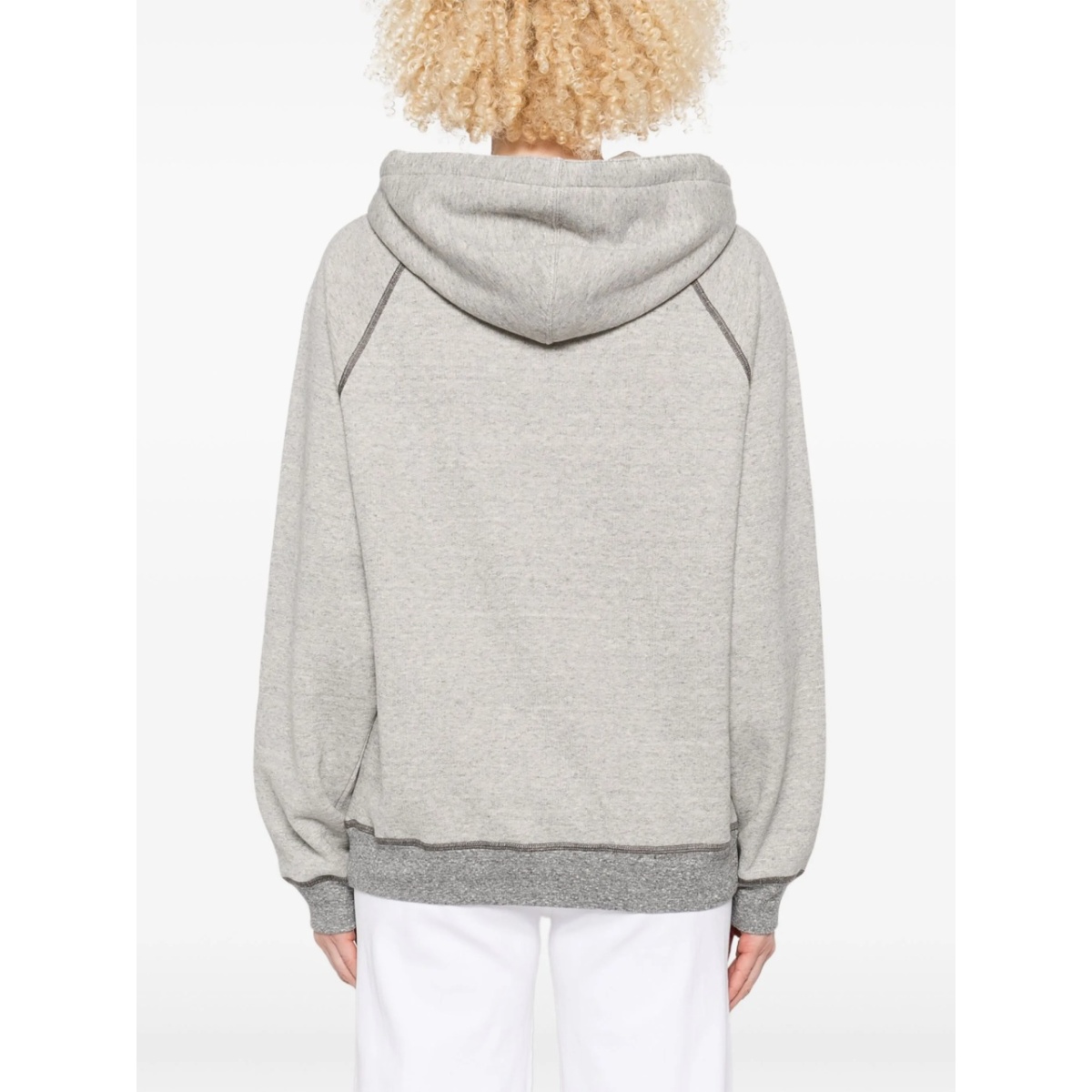logo-print hoodie - Img 4