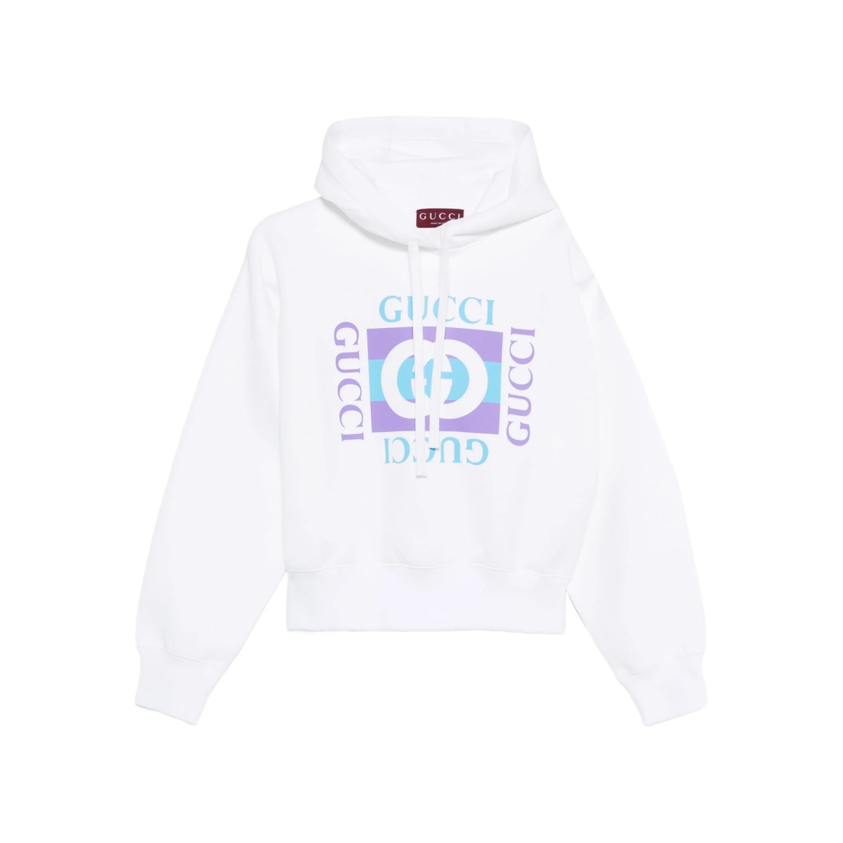 logo-print hoodie