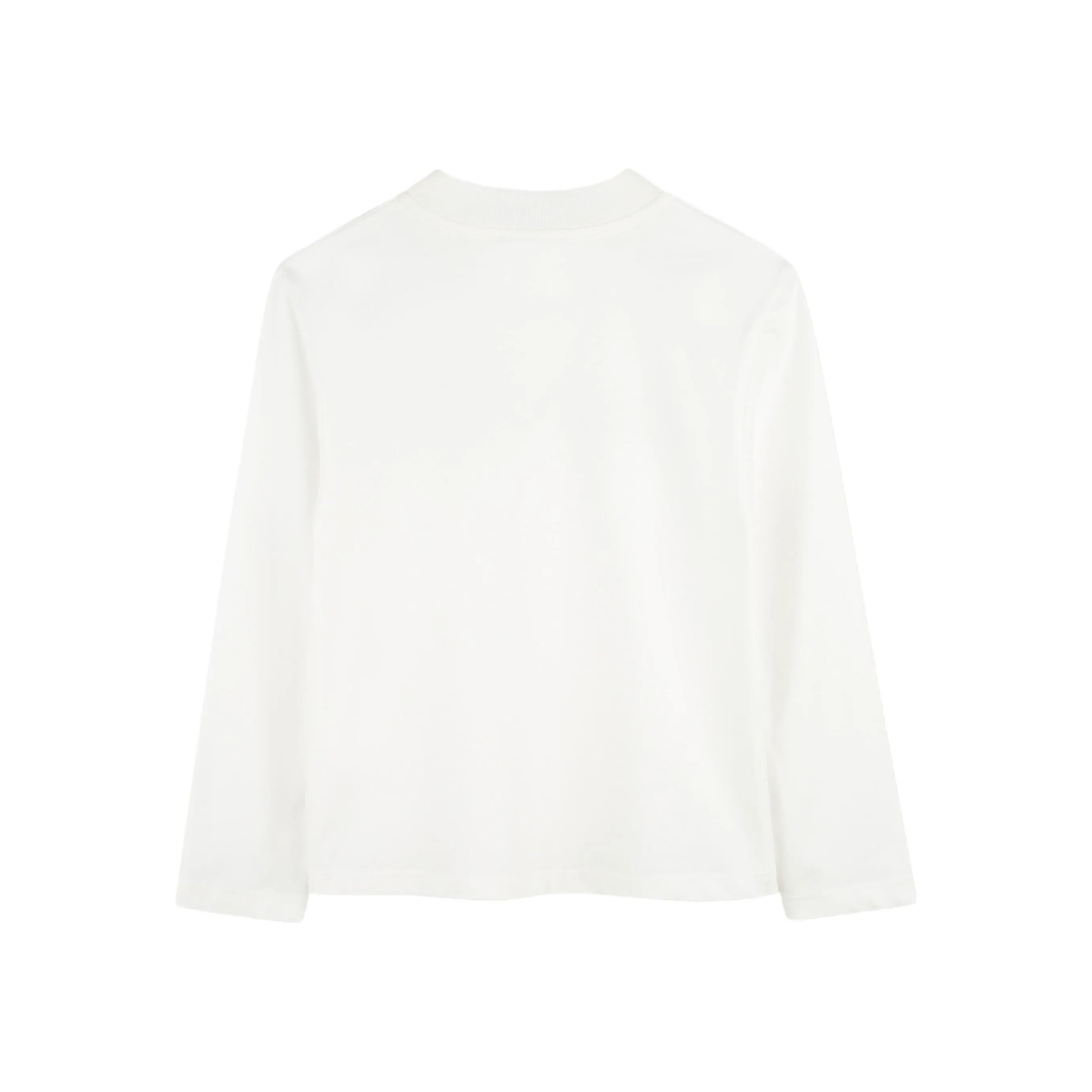 logo-print long-sleeve top - Img 2