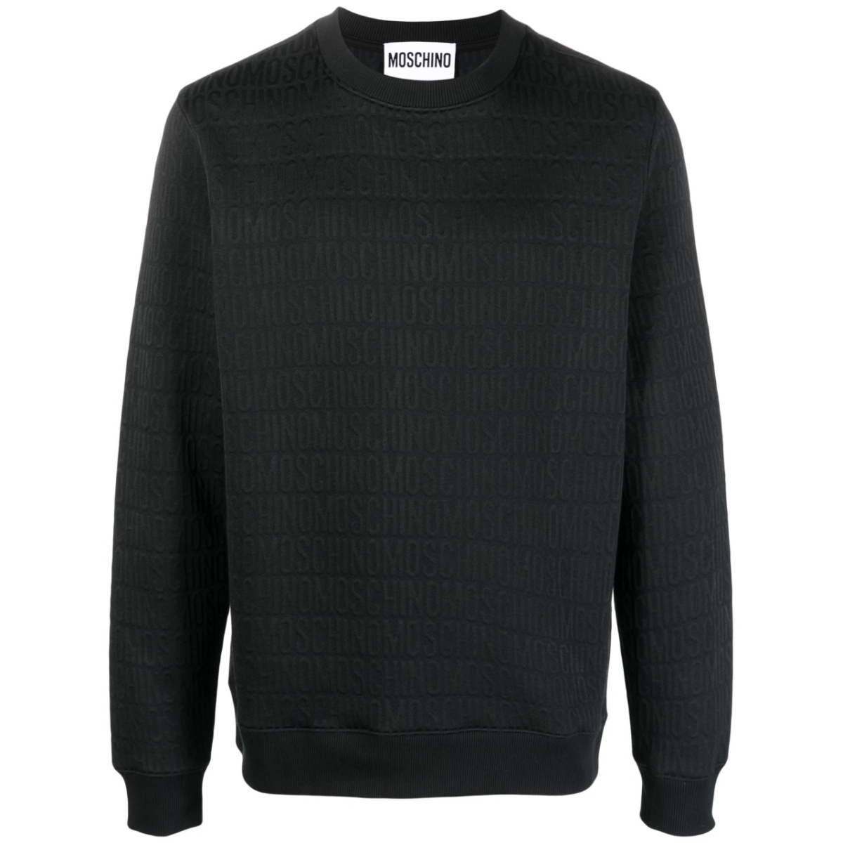 logo-print long-sleeved sweatshirt