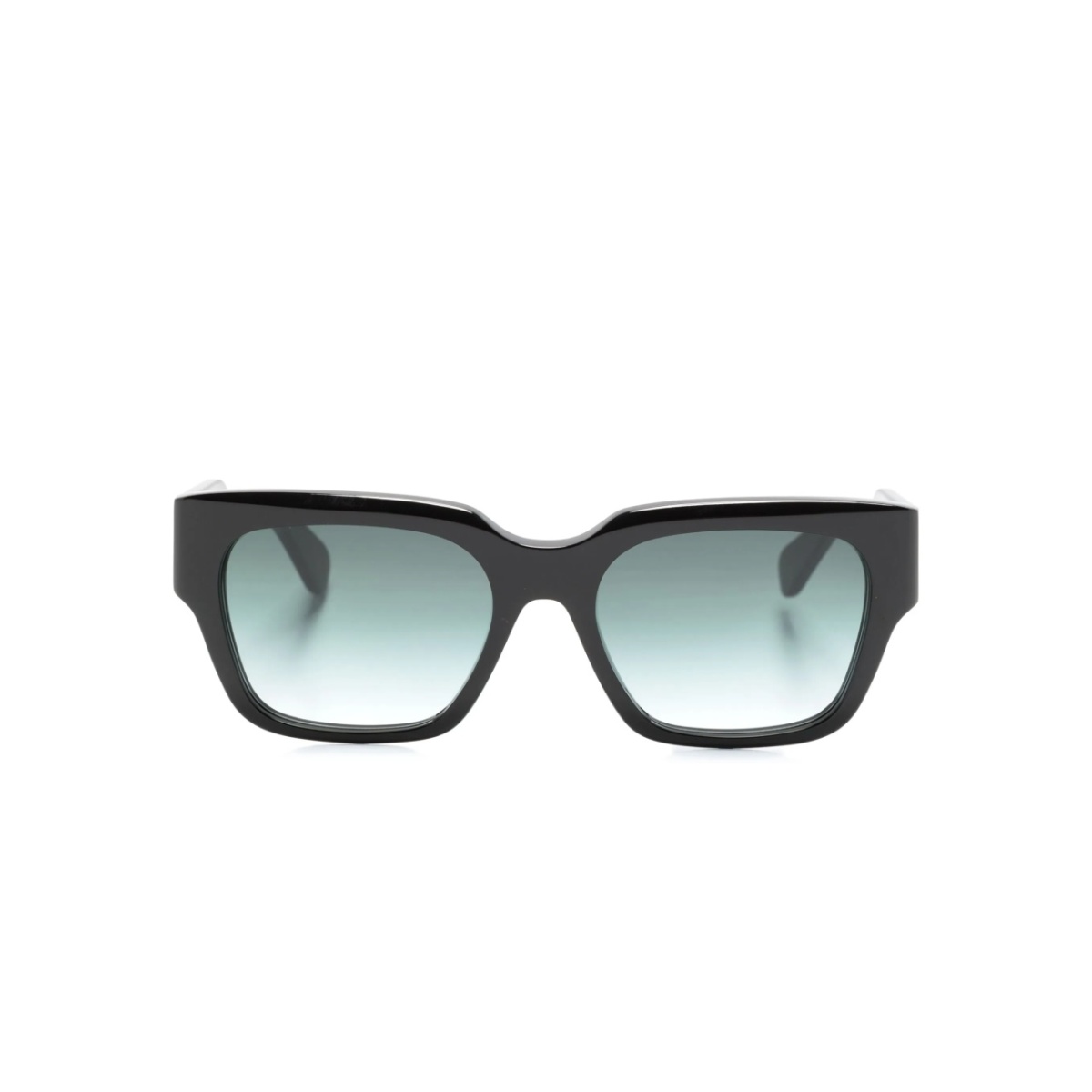 logo-print rectangle-frame sunglasses