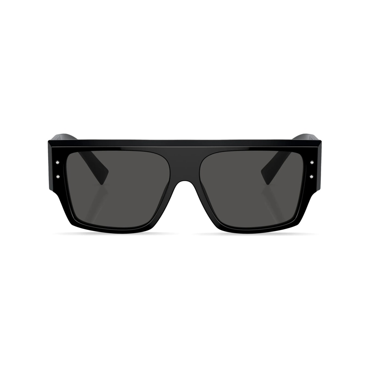 logo-print rectangle-frame sunglasses