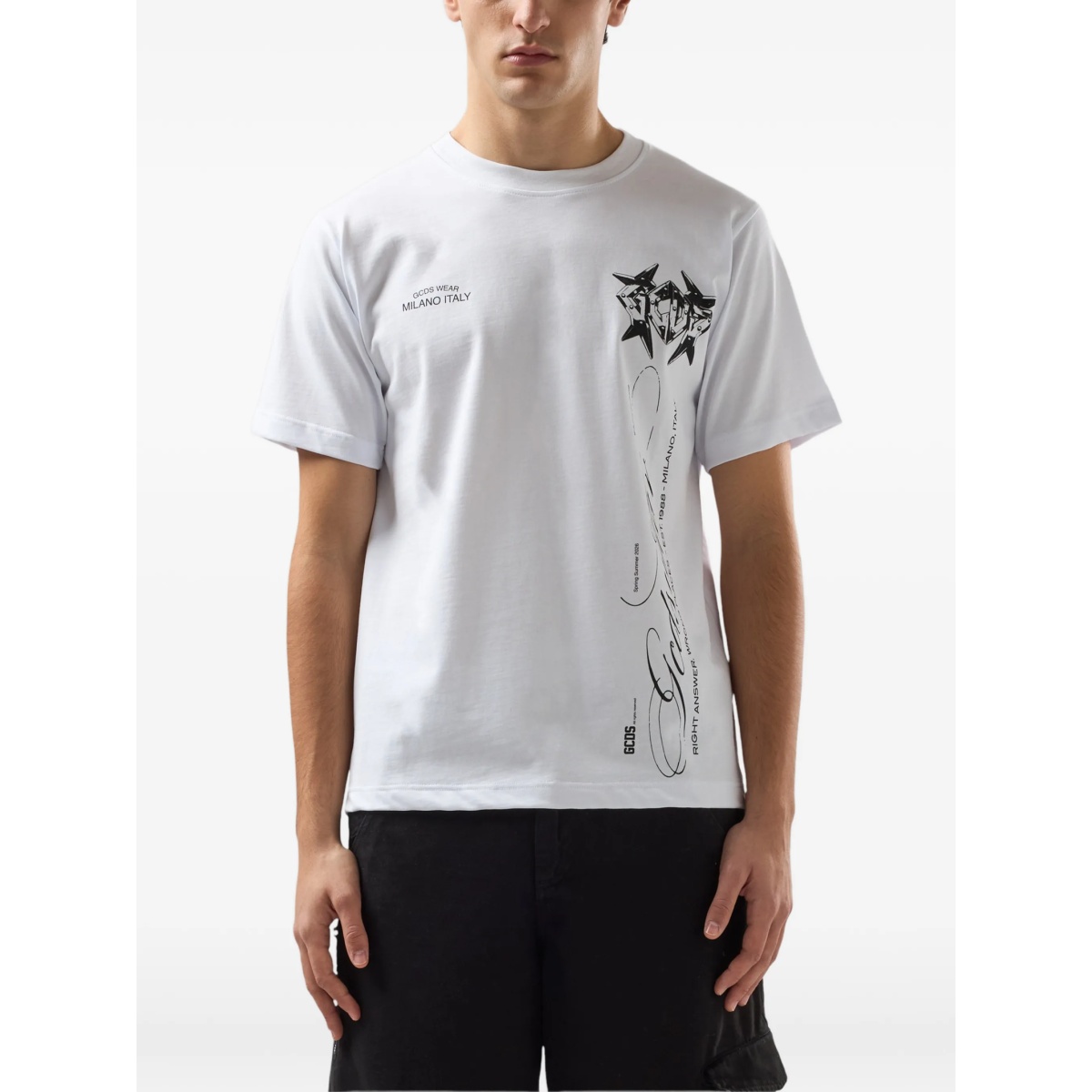logo-print short-sleeve T-shirt - Img 3