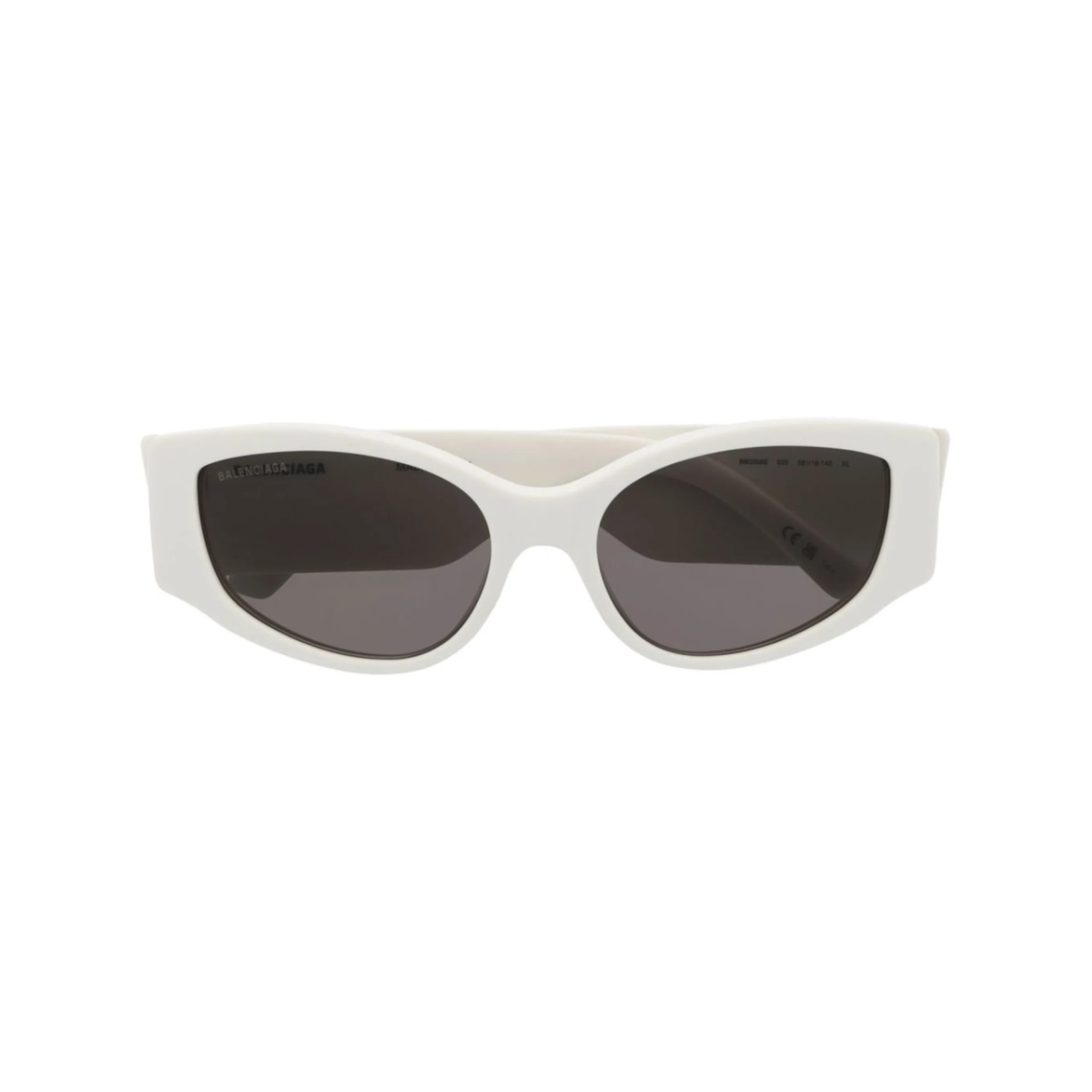 logo-print tinted-lenses sunglasses