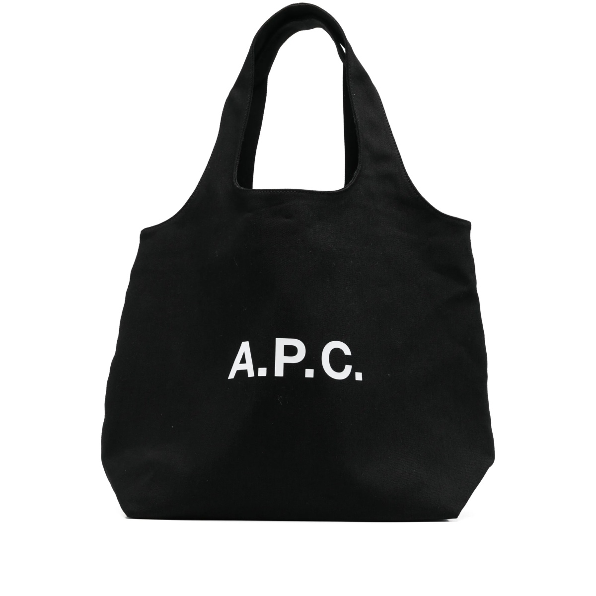logo-print tote bag