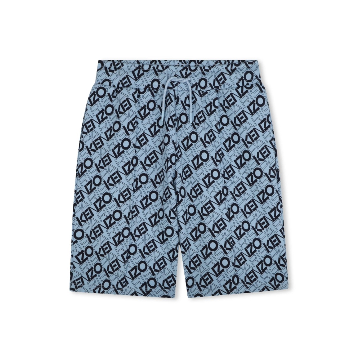 logo-print track shorts