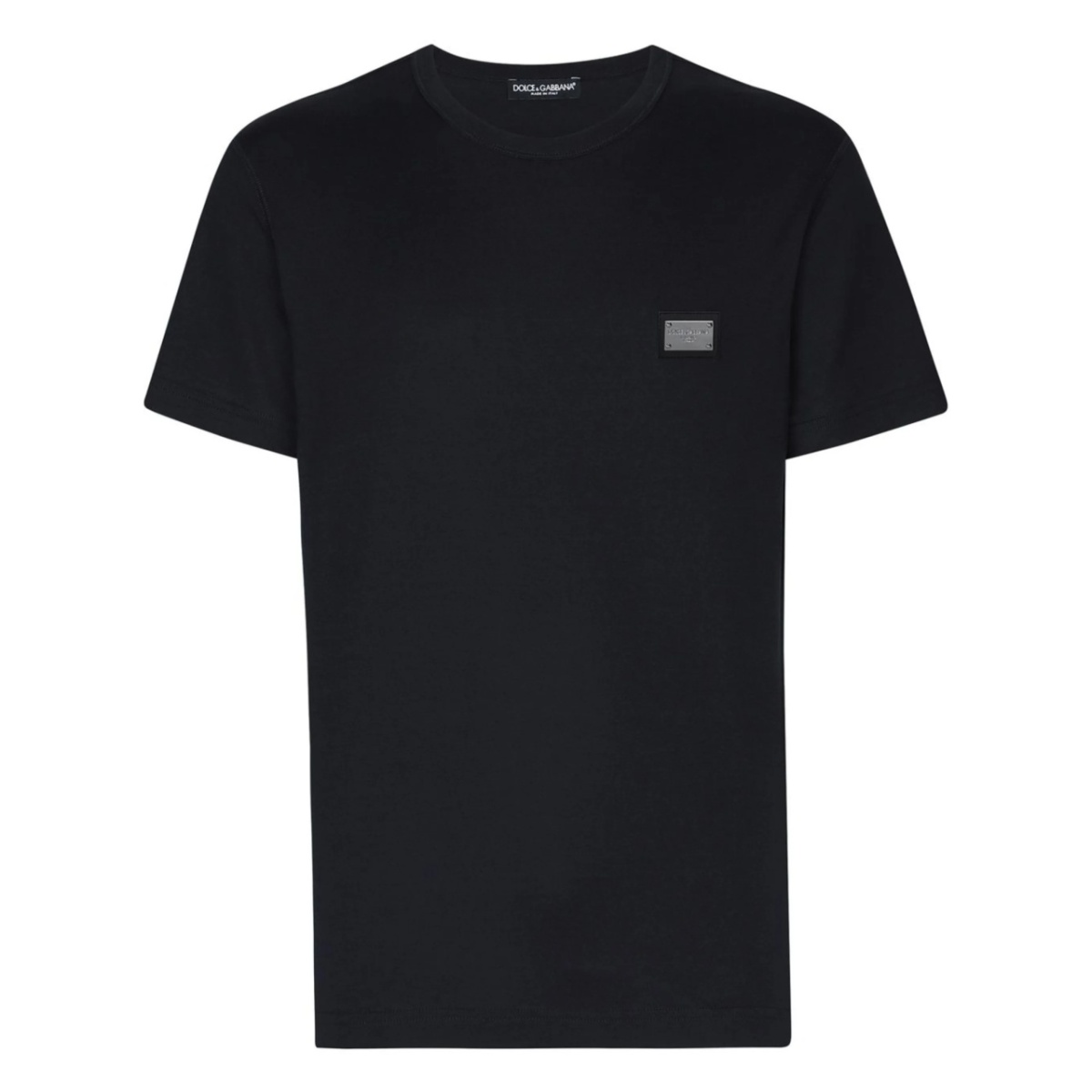 logo-tag cotton T-shirt