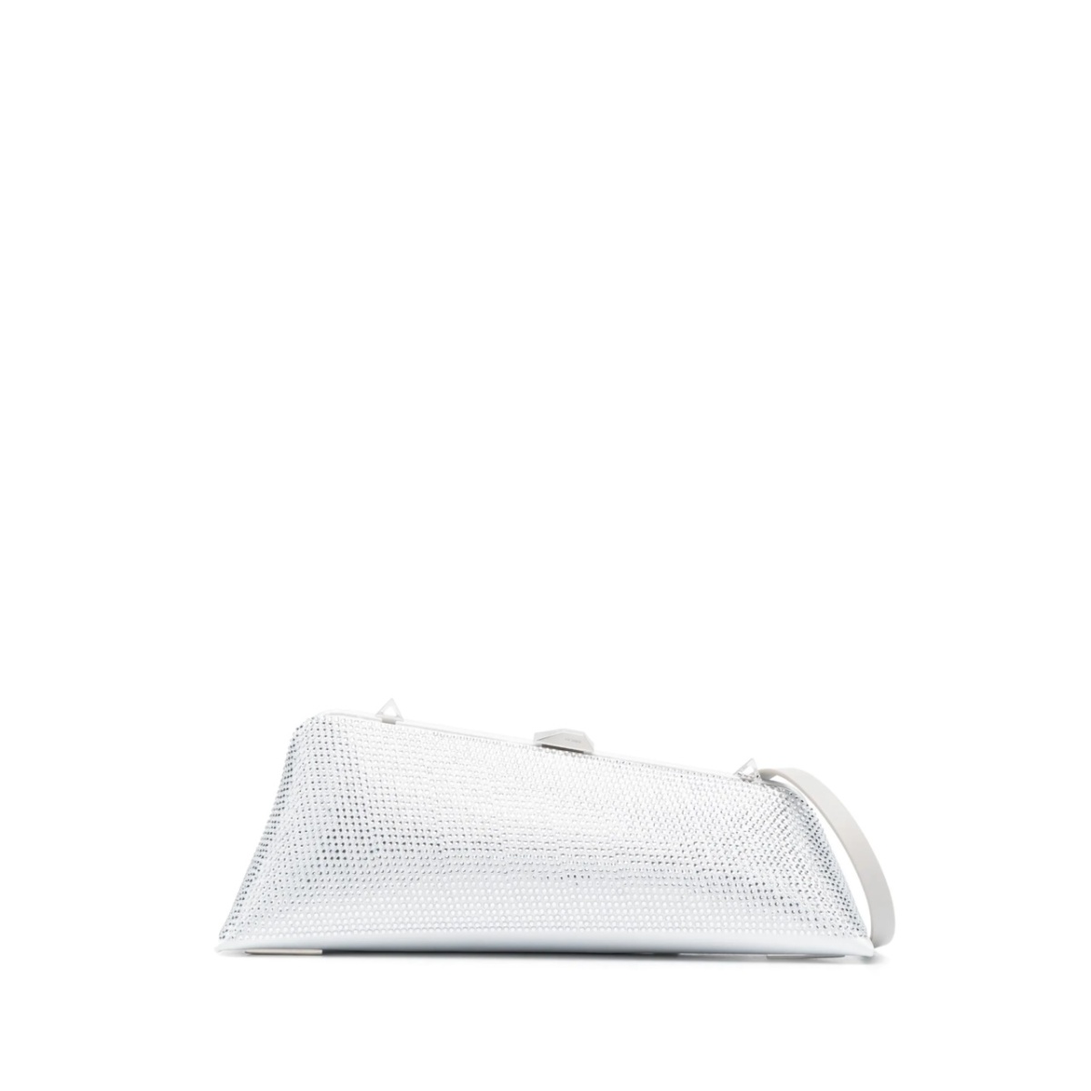 Long Night crystal-embellished clutch bag