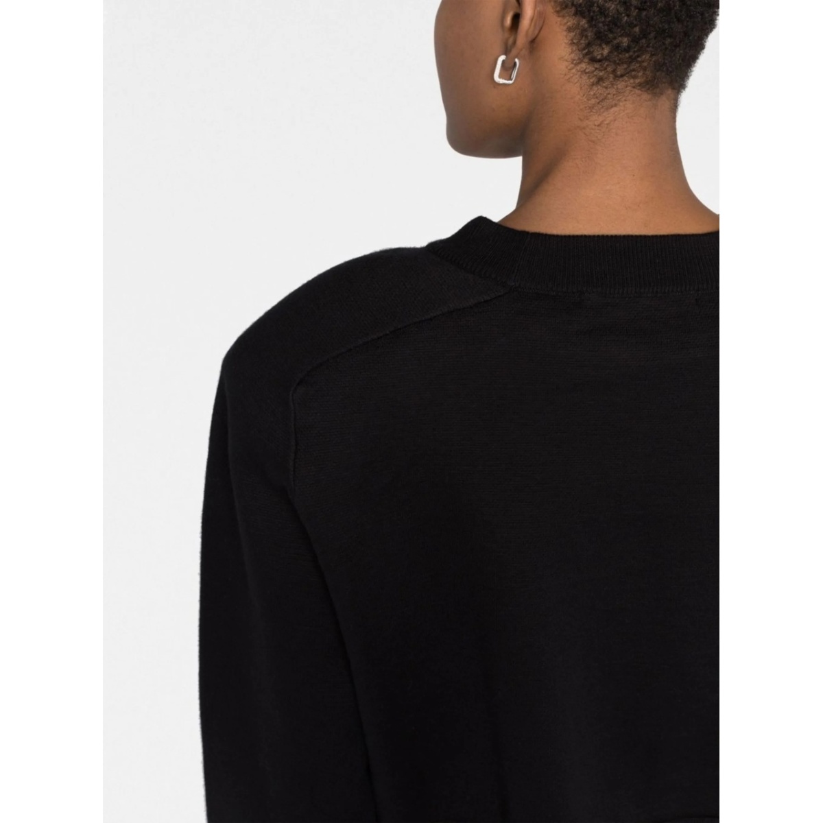 long sleeves cropped sweatshirt - Img 3