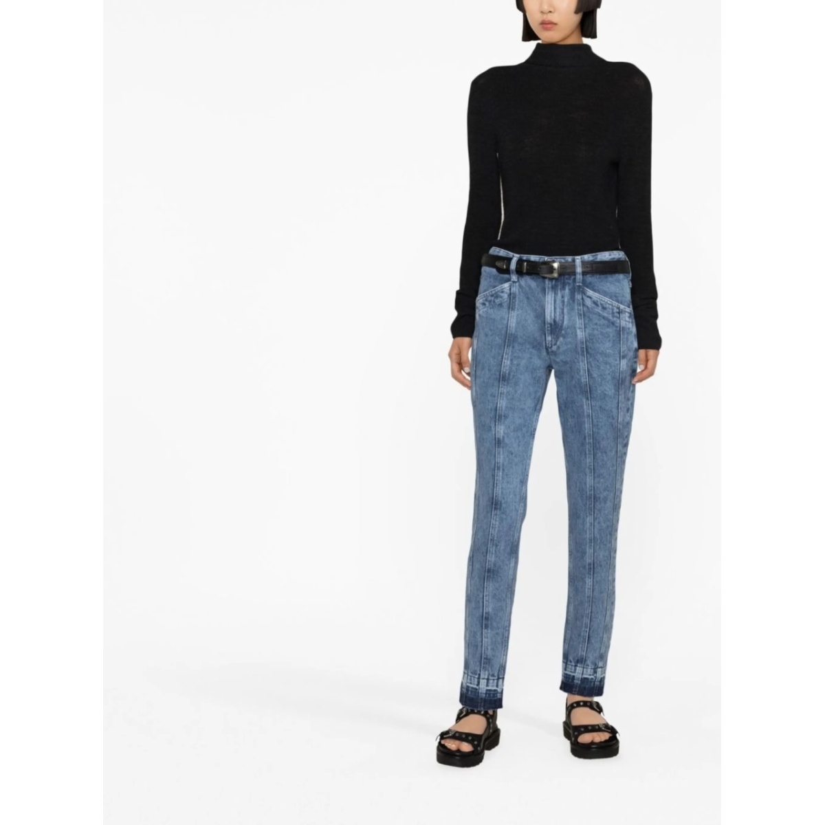low-rise slim-cut jeans - Img 2