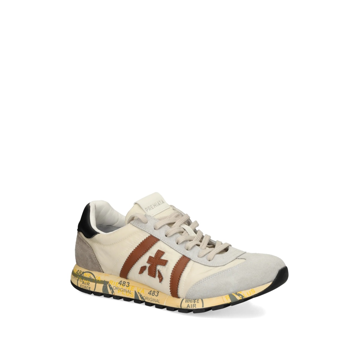 Lucy brown appliqué sneakers - Img 2