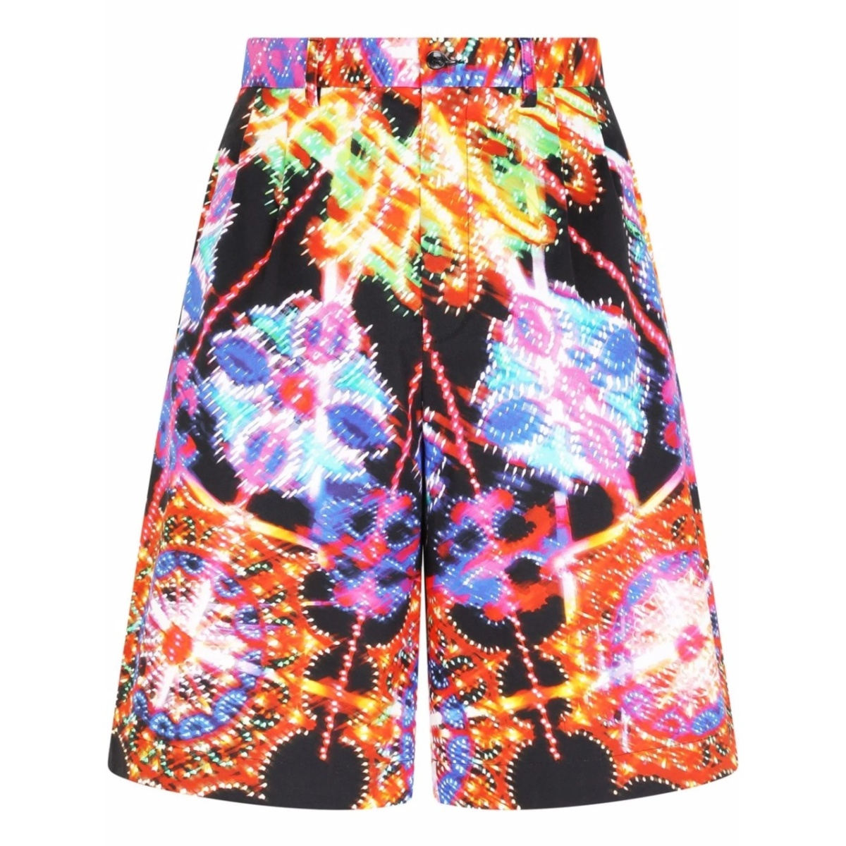 luminaire-print tailored shorts