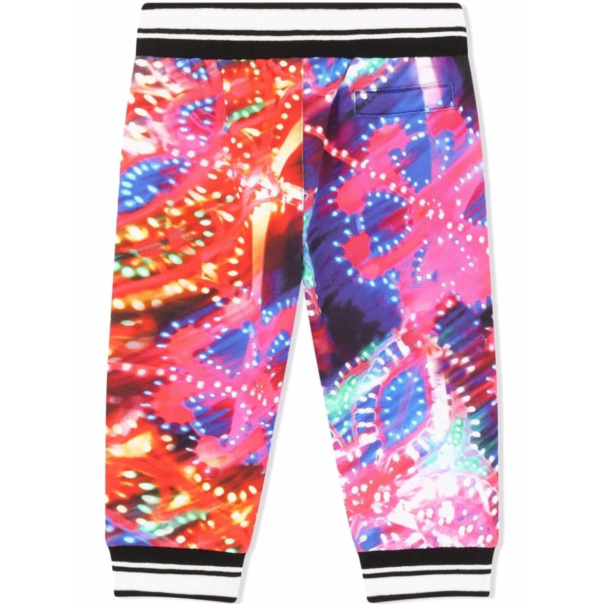 Luminarie print track trousers - Img 2