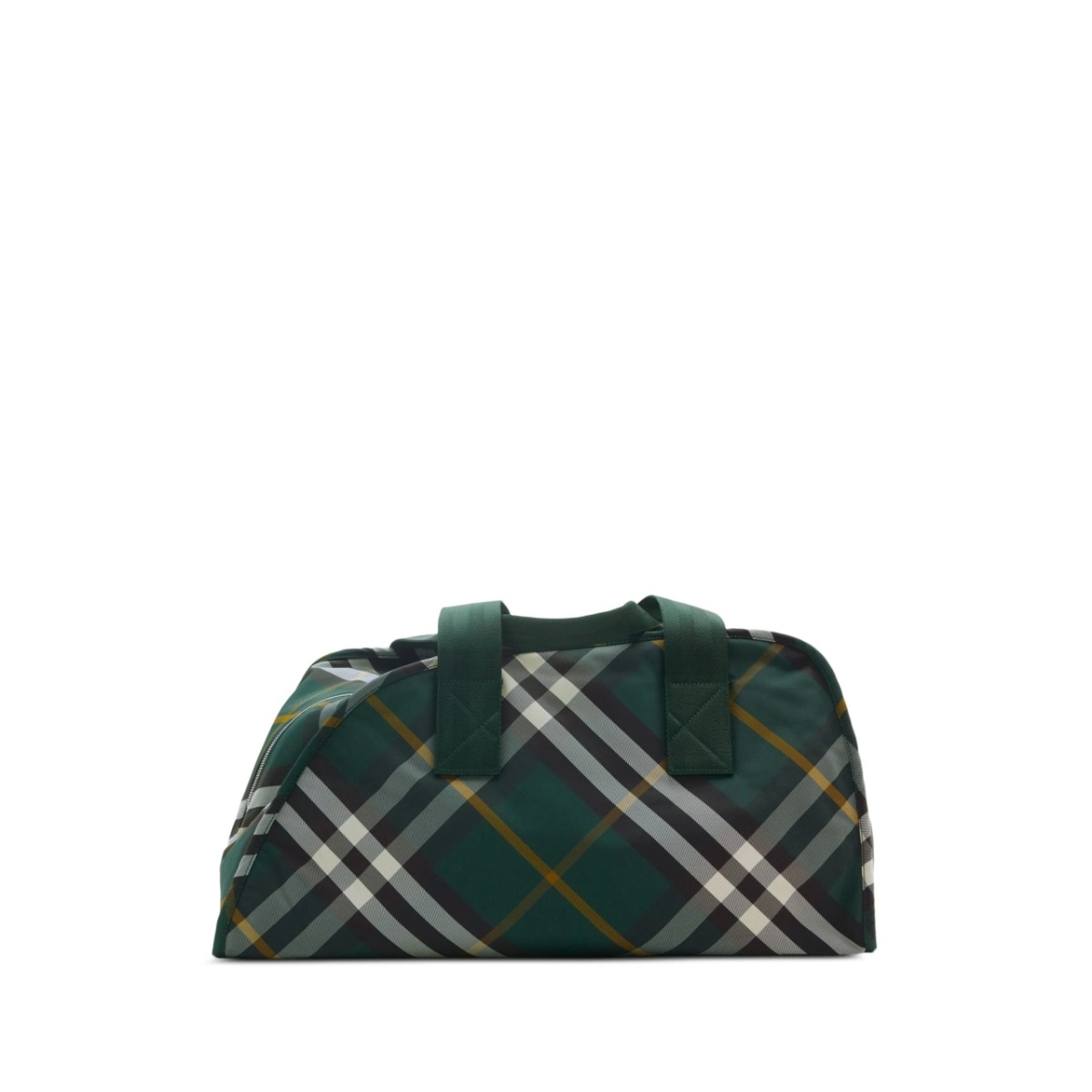 medium Shield check-pattern duffle bag