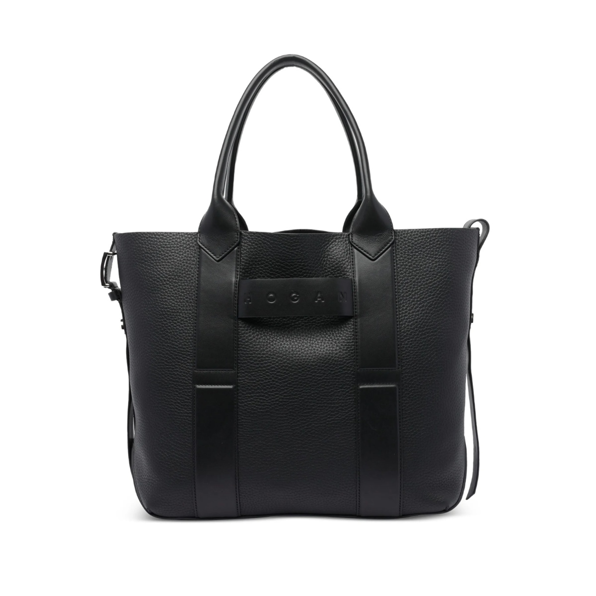 medium Shopping Script leather tote bag