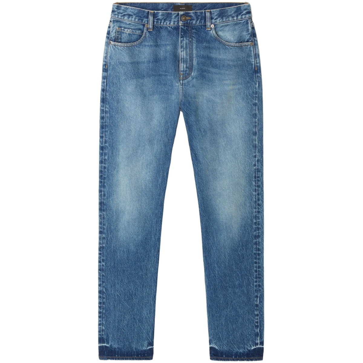 medium-wash jeans