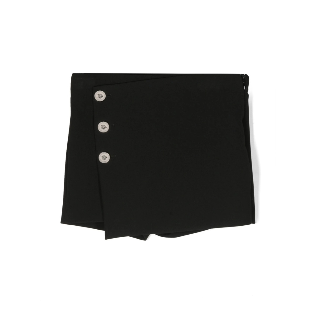 Medusa button-detailed shorts