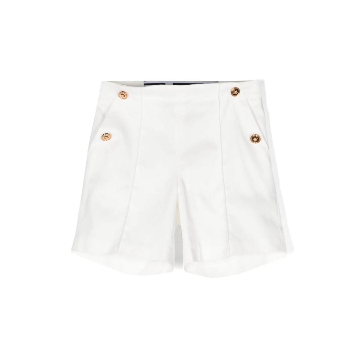 Medusa Head twill shorts