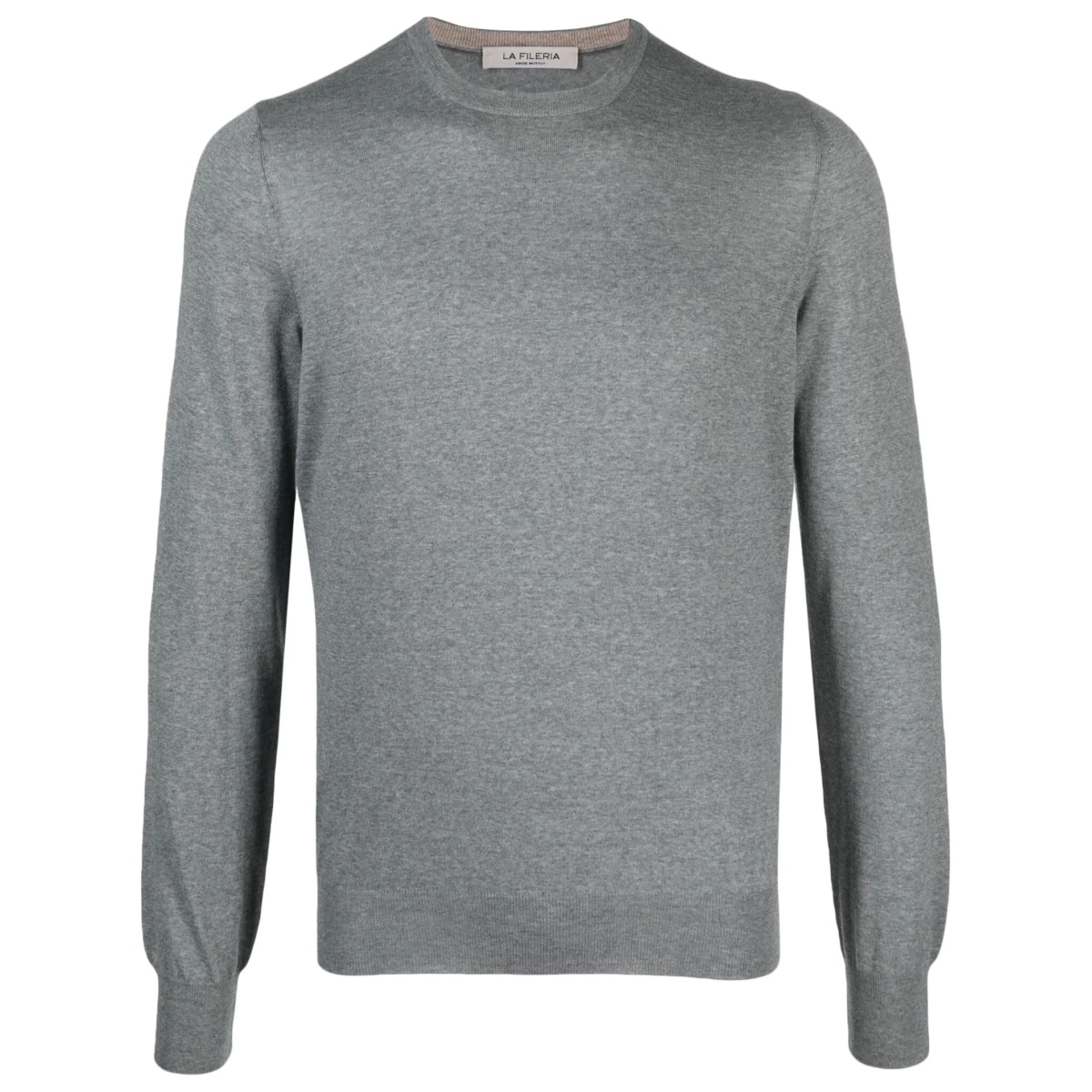 mélange-effect wool sweatshirt