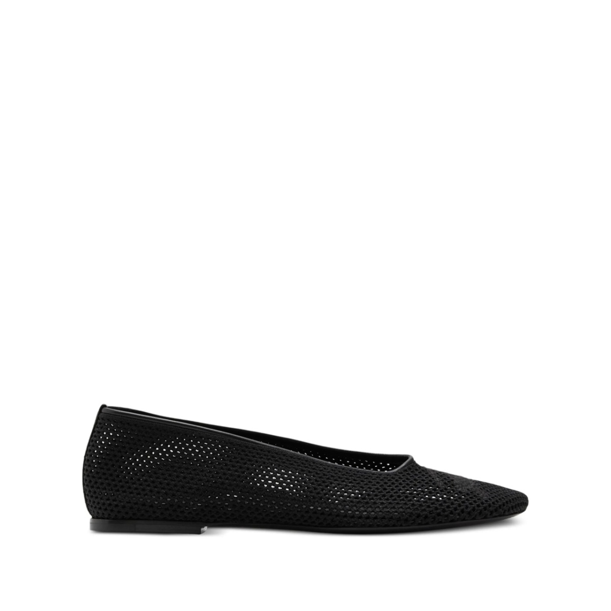 mesh ballerina shoes