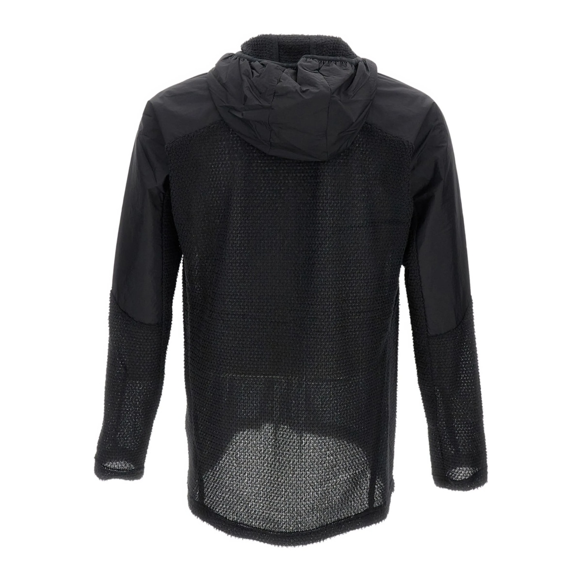 mesh-panel hooded jacket - Img 2