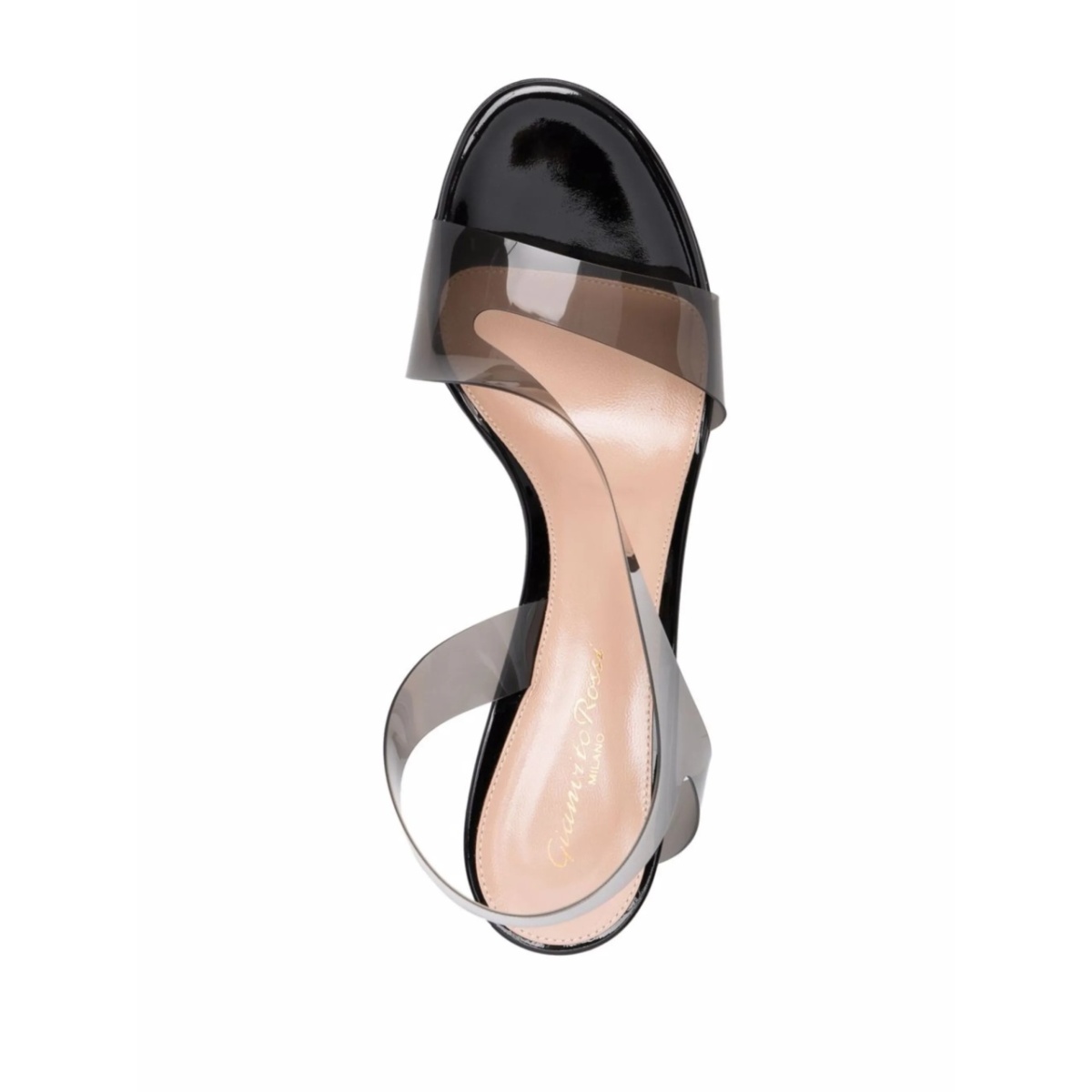 Metropolis 70mm transparent sandals - Img 4