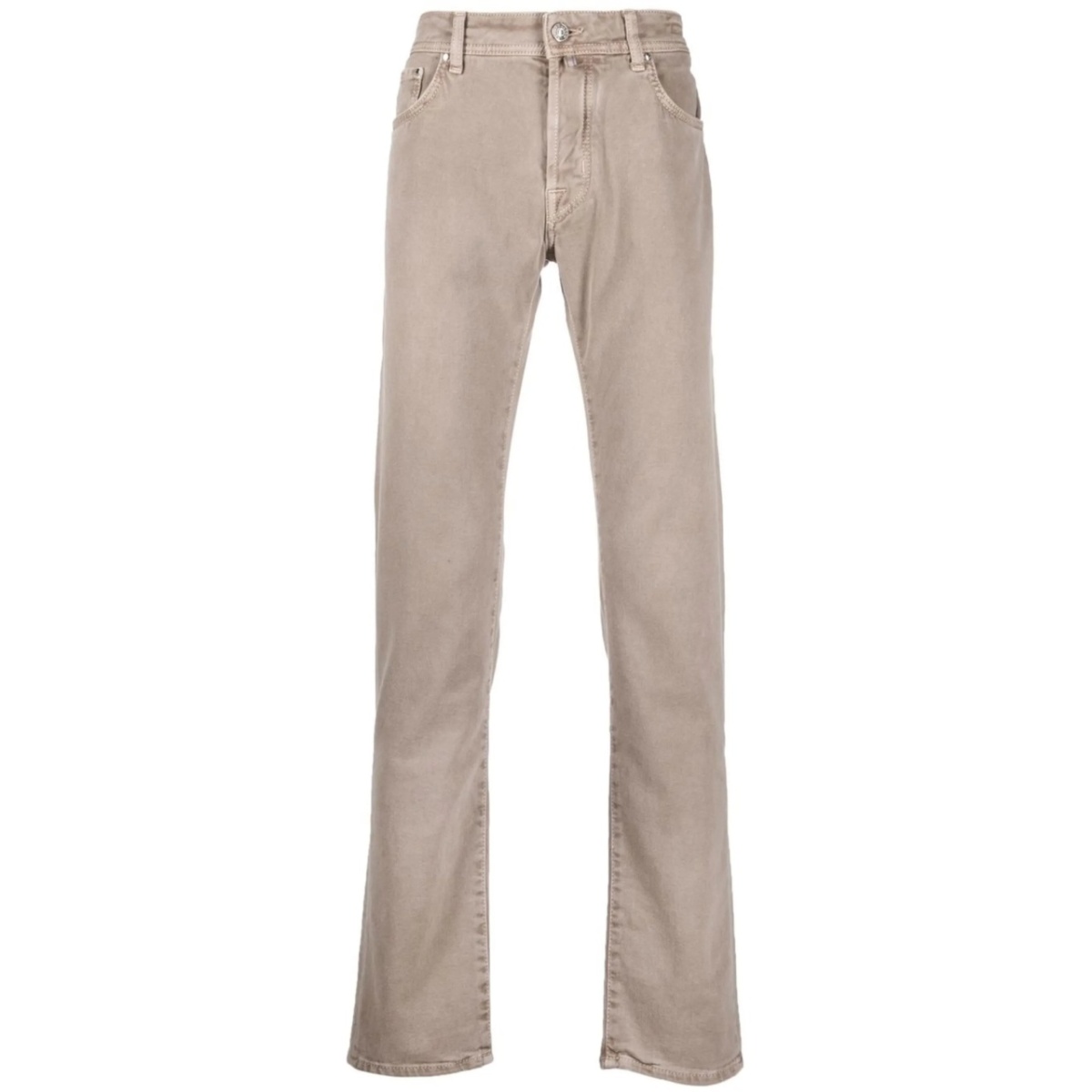 mid-rise bootcut jeans