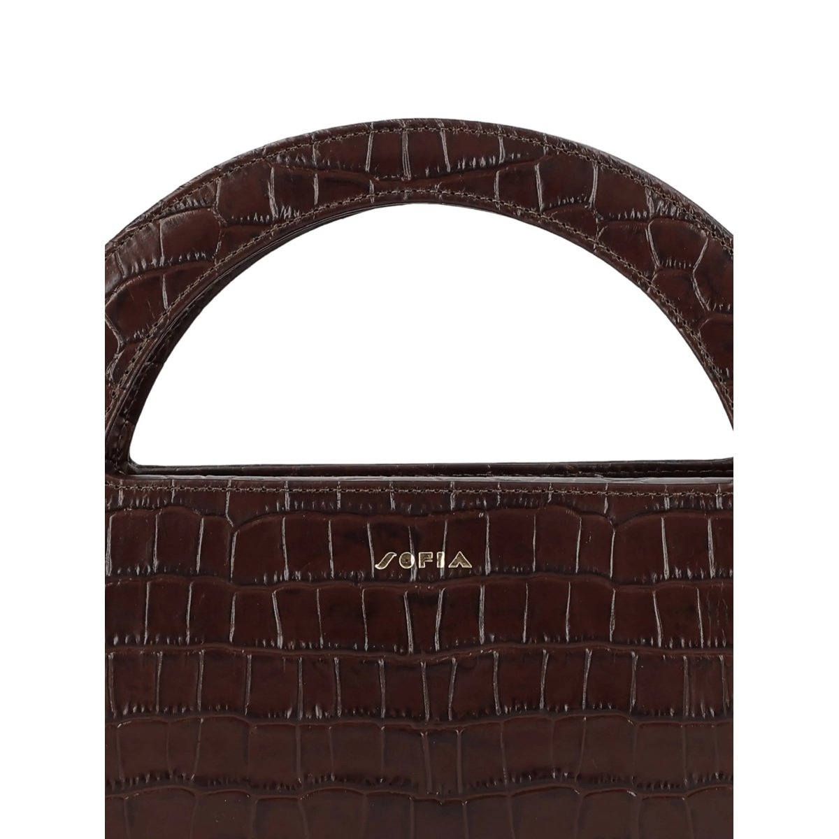 mini Edda embossed tote bag - Img 2