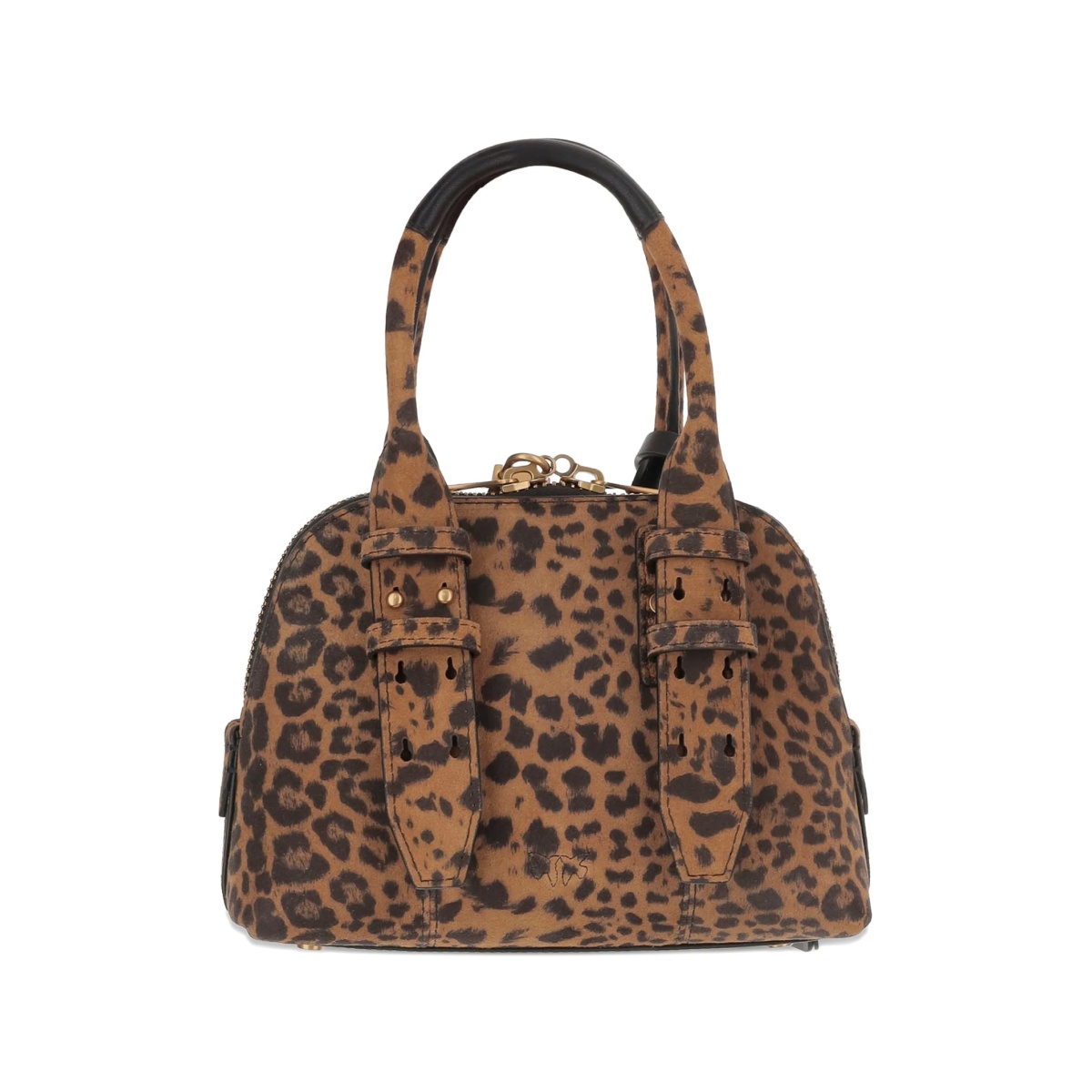Mini leopard-print padlock bag - Img 2