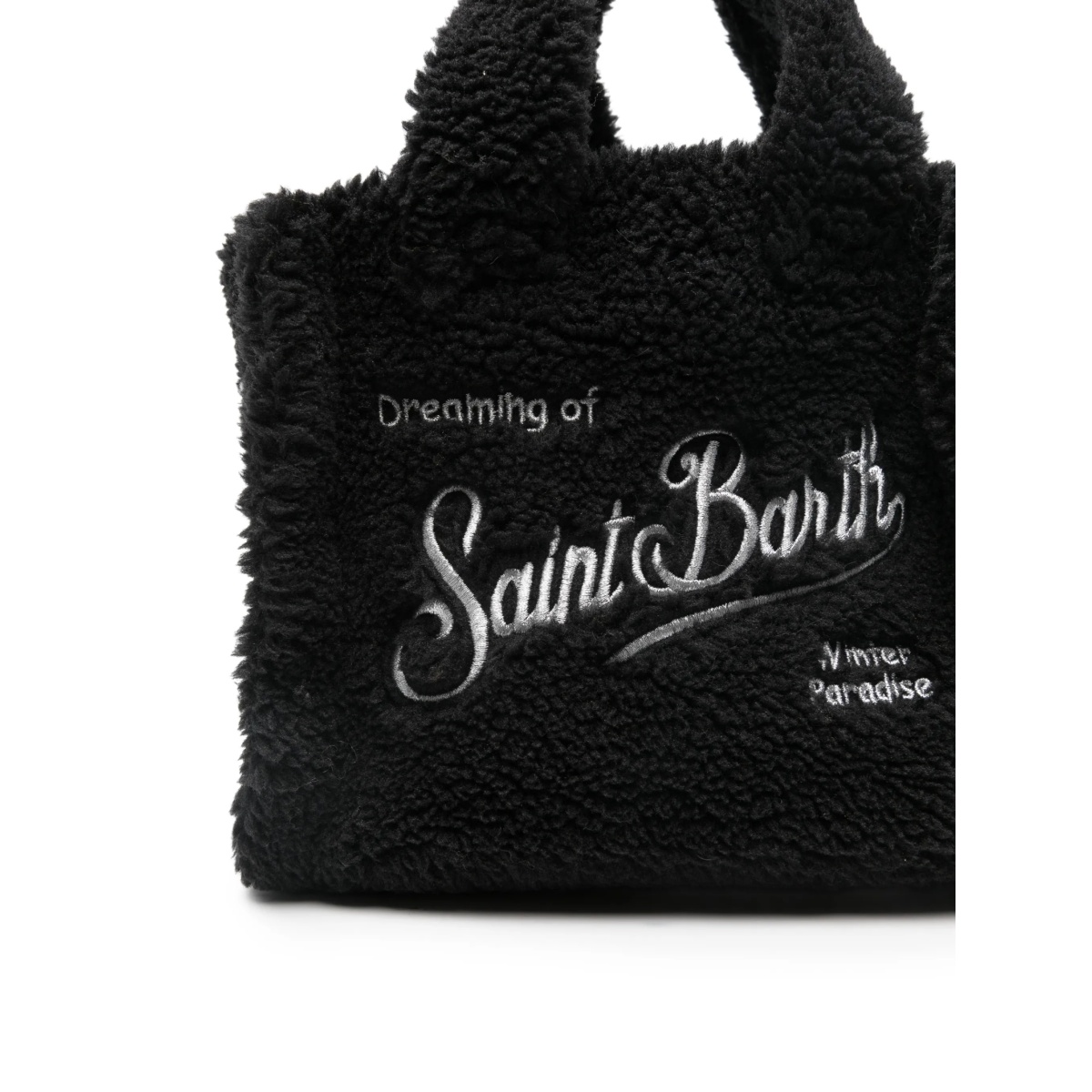 mini Vanity teddy embroidered tote bag - Img 4