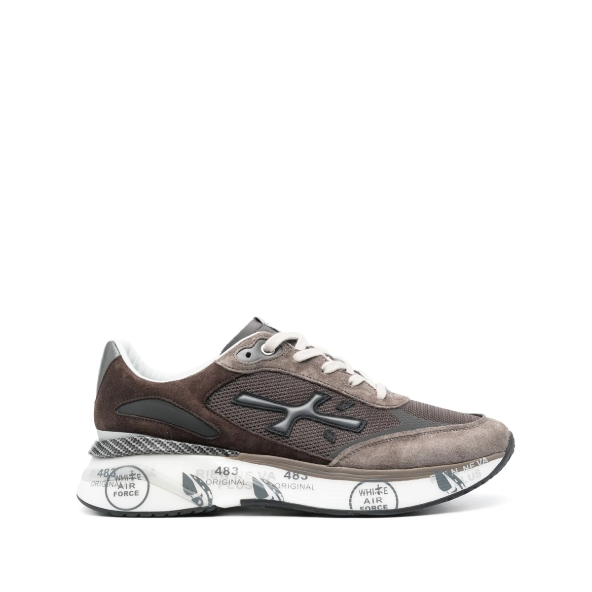 Moerun logo-print sneakers