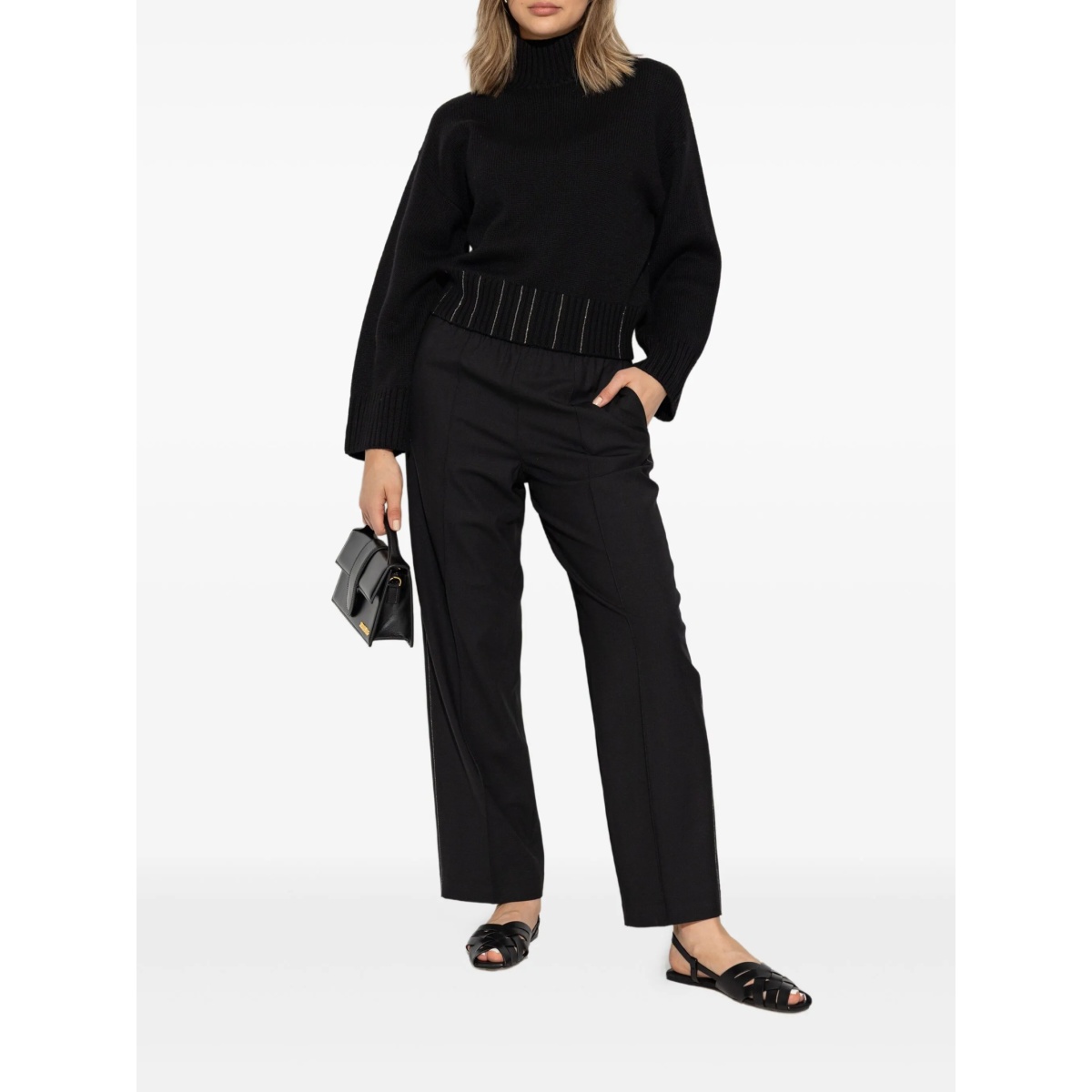 Monili-embellished sweater - Img 2
