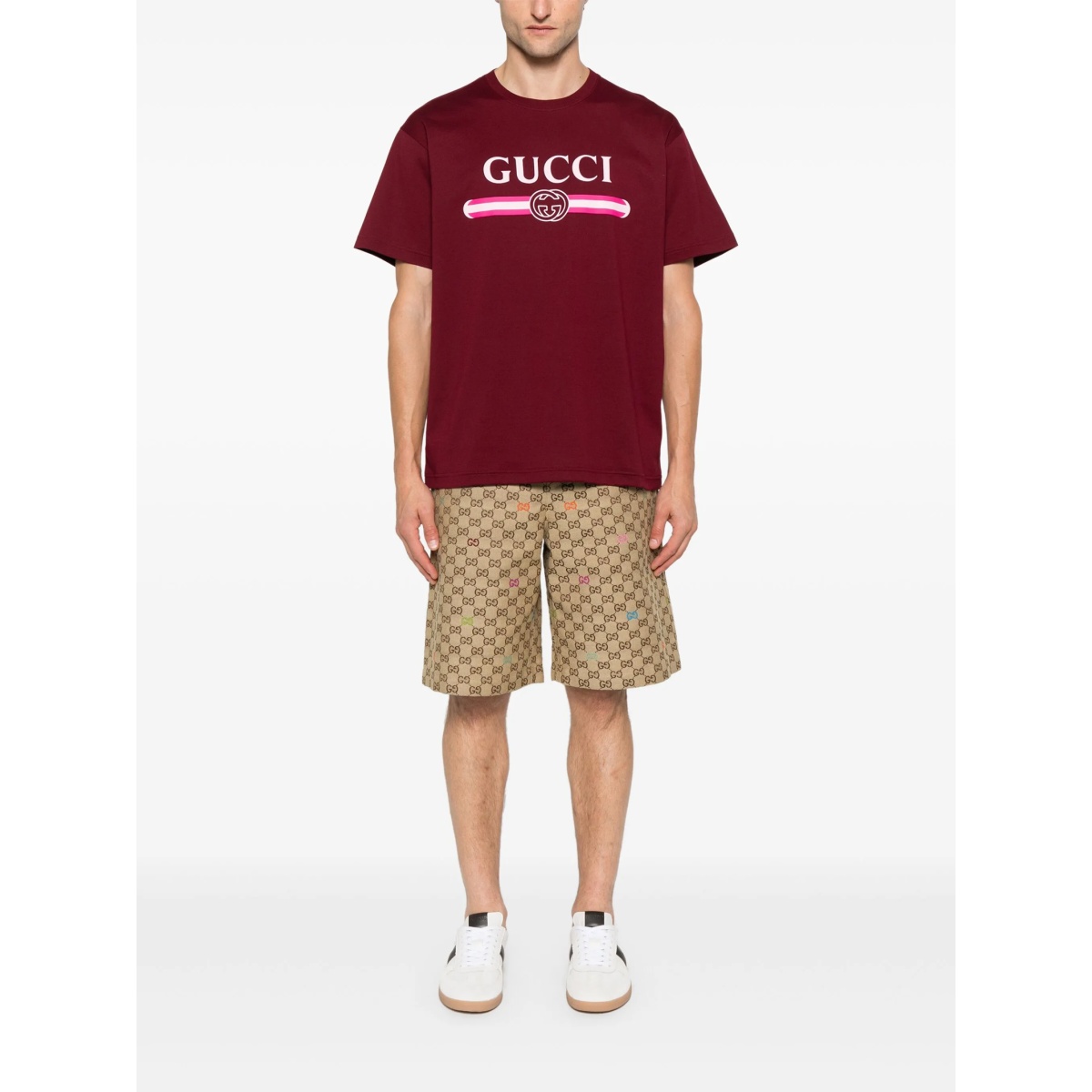 monogram logo shorts - Img 2