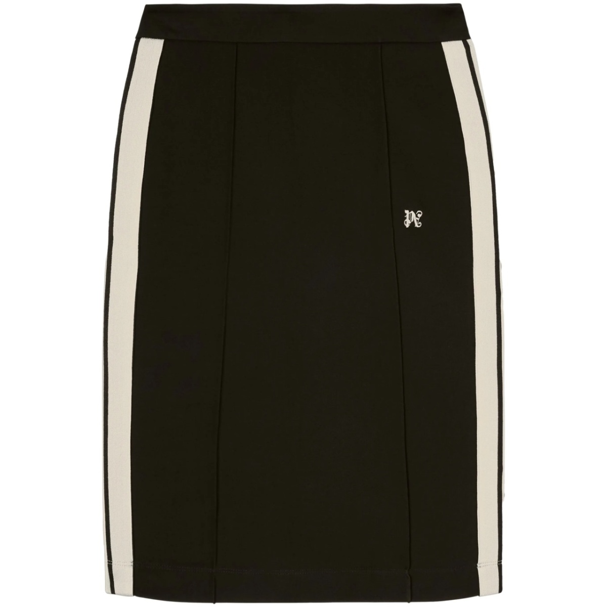 monogram midi skirt