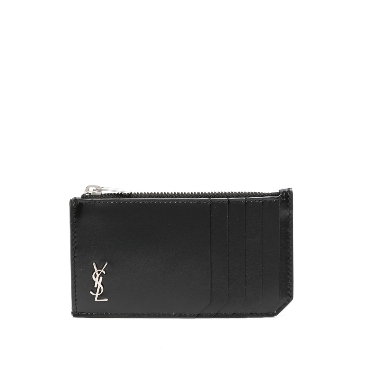 Monogram-plaque cardholder