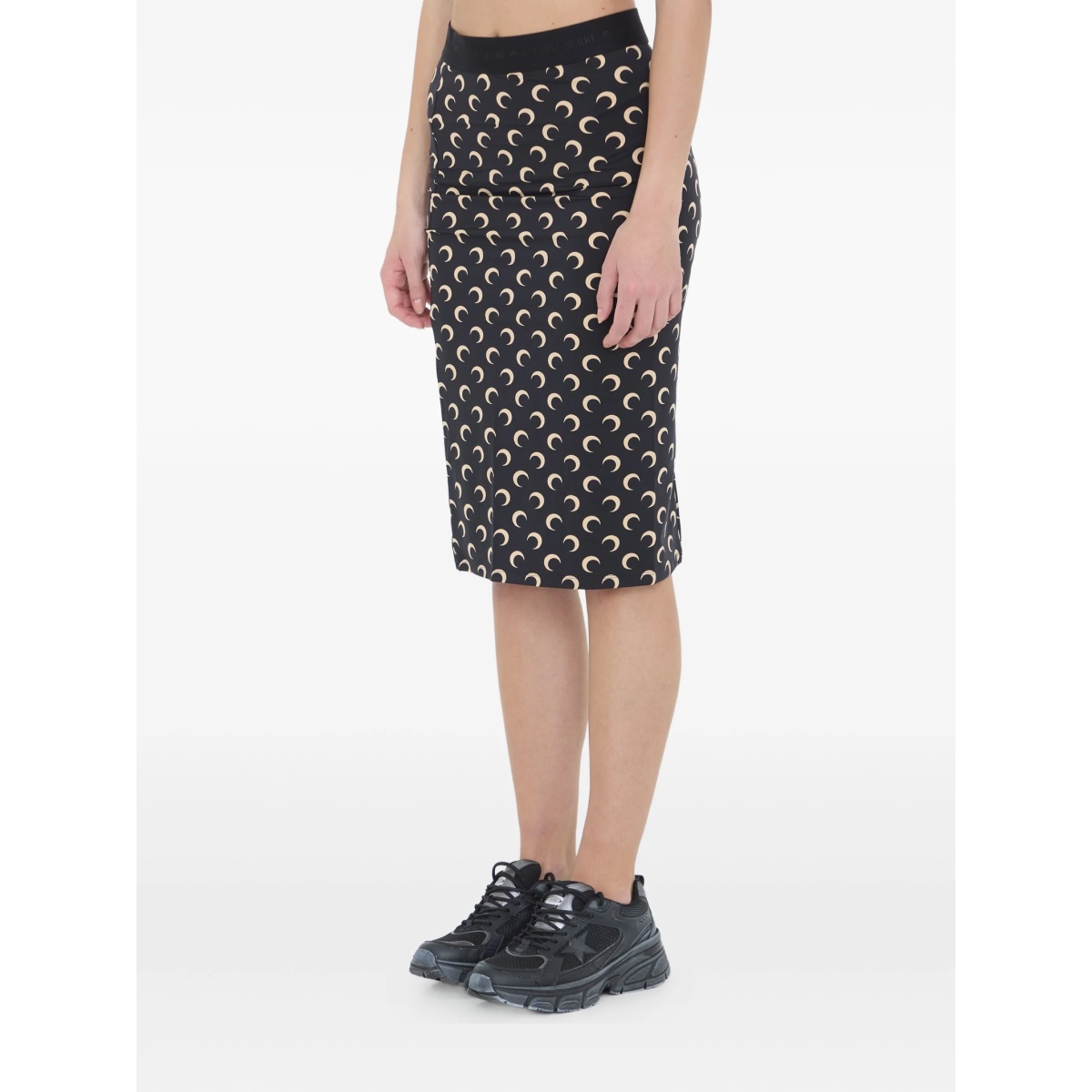moon-print midi skirt - Img 3