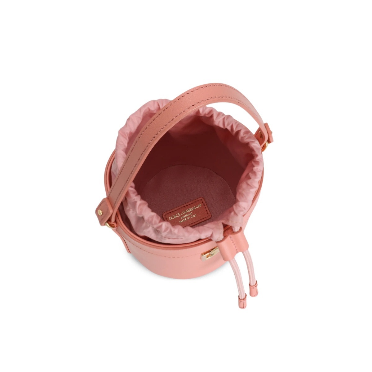 nappa calfskin bucket bag - Img 4