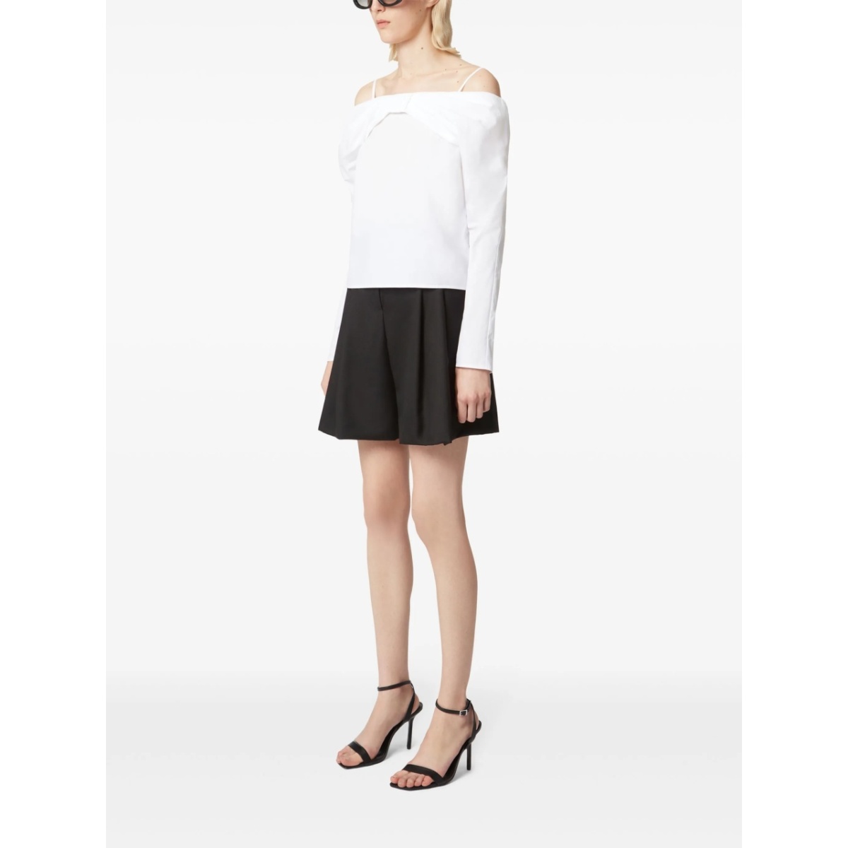 off-shoulder blouse - Img 3