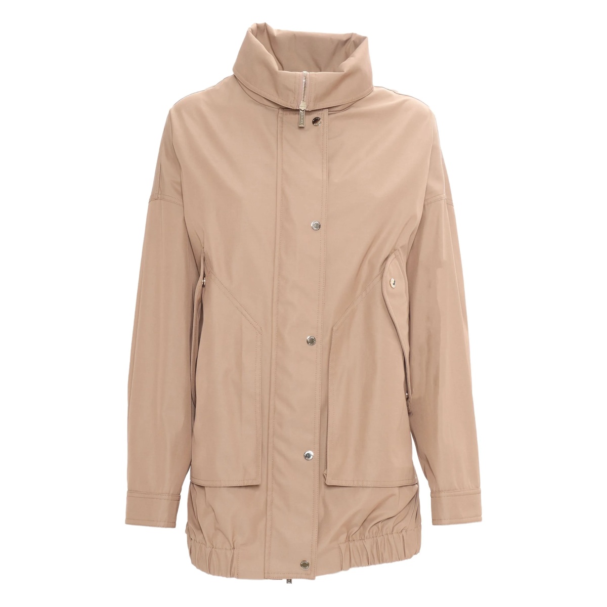 Olinda drawstring-waist jacket