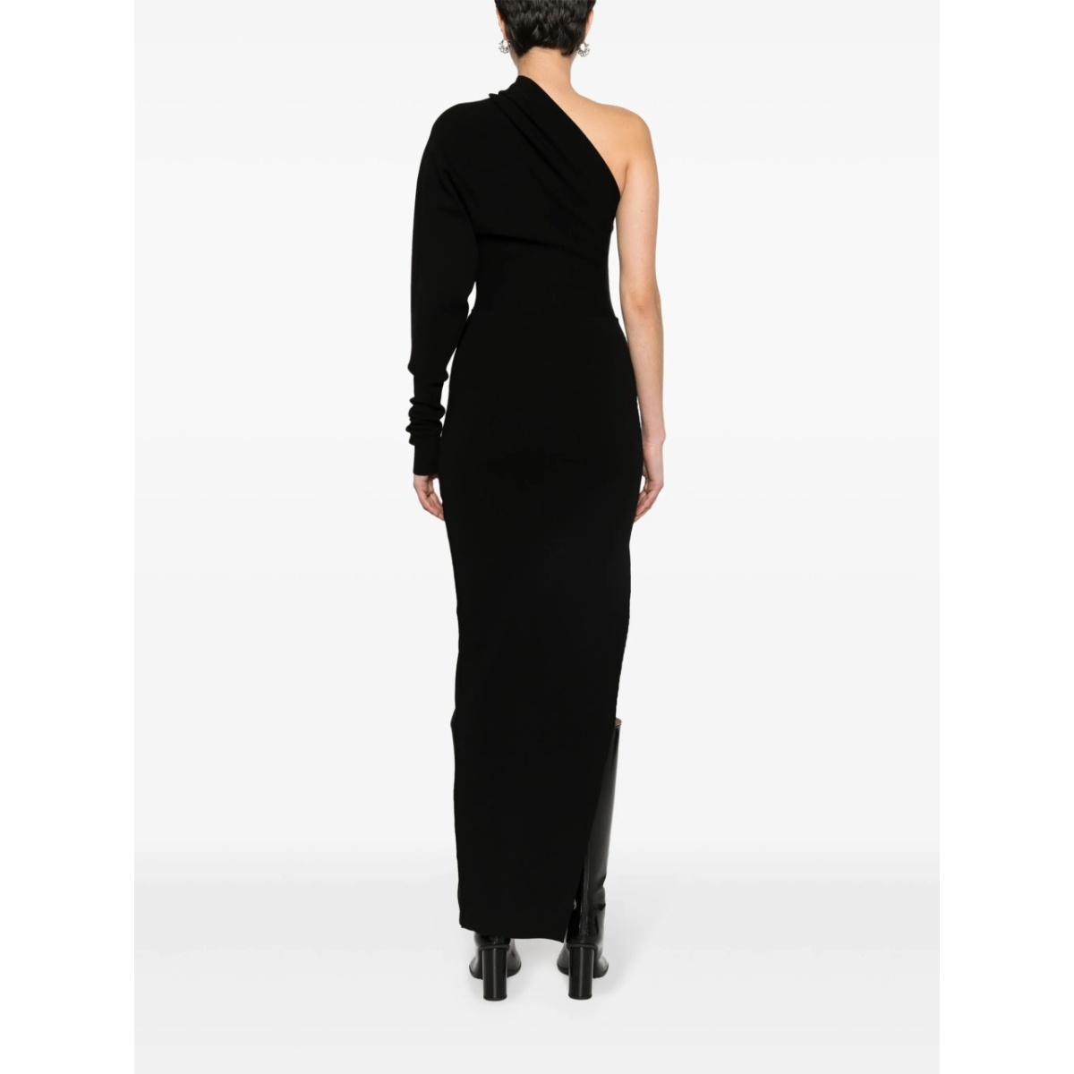 one-shoulder column maxi dress - Img 4