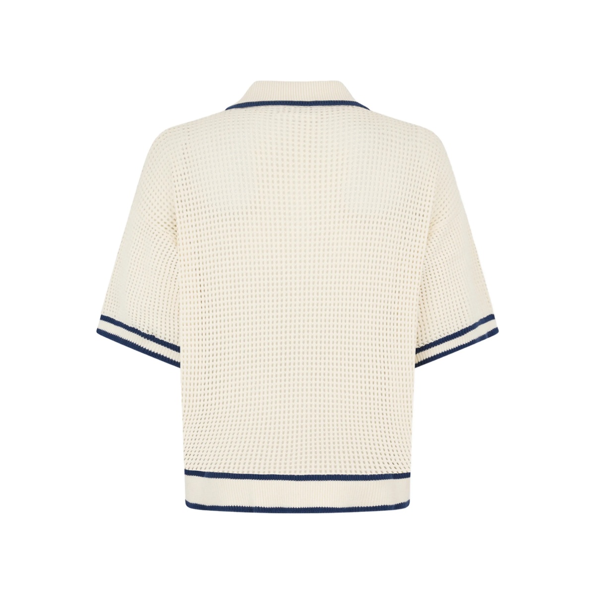 open work knit T-shirt - Img 2
