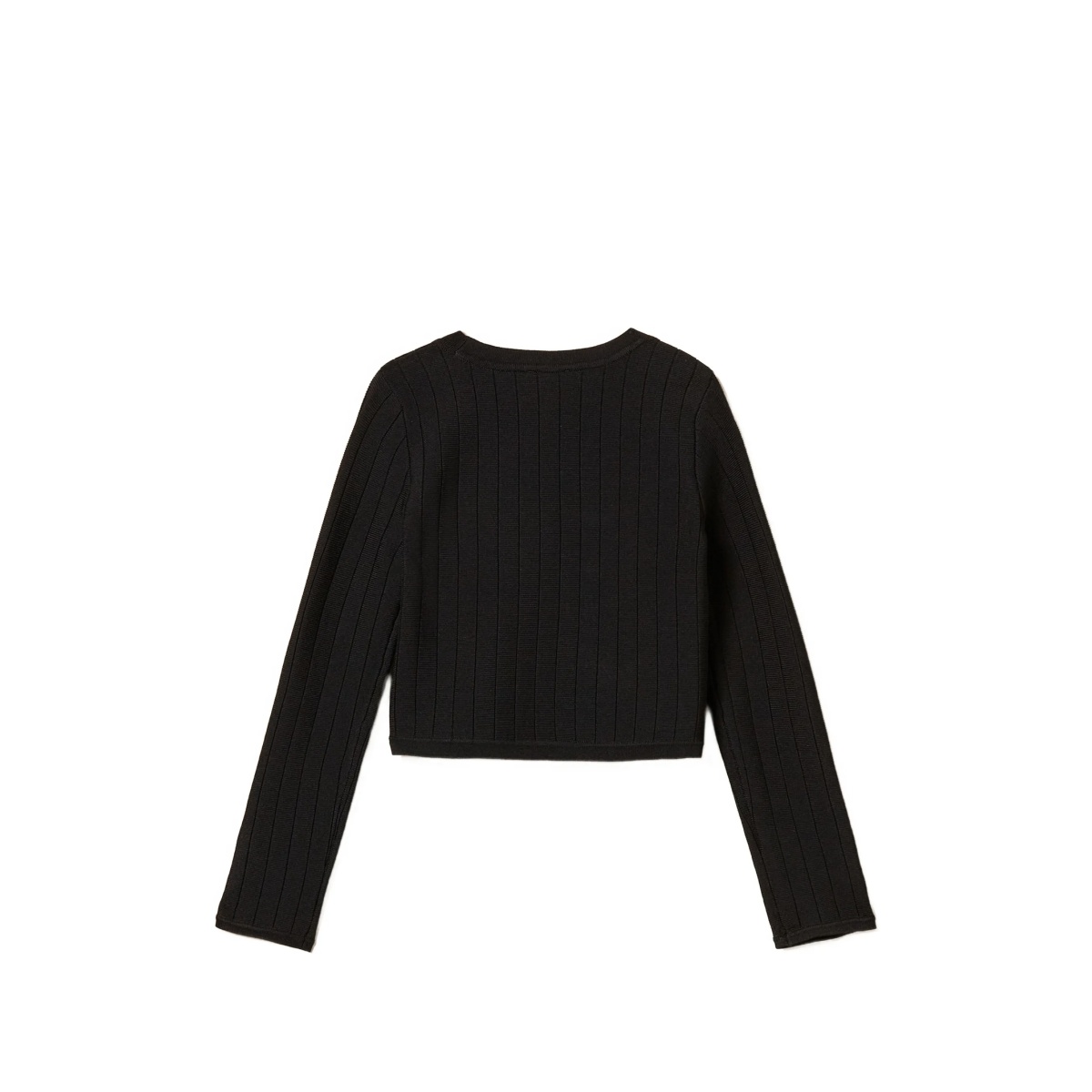 openwork button sweater - Img 2