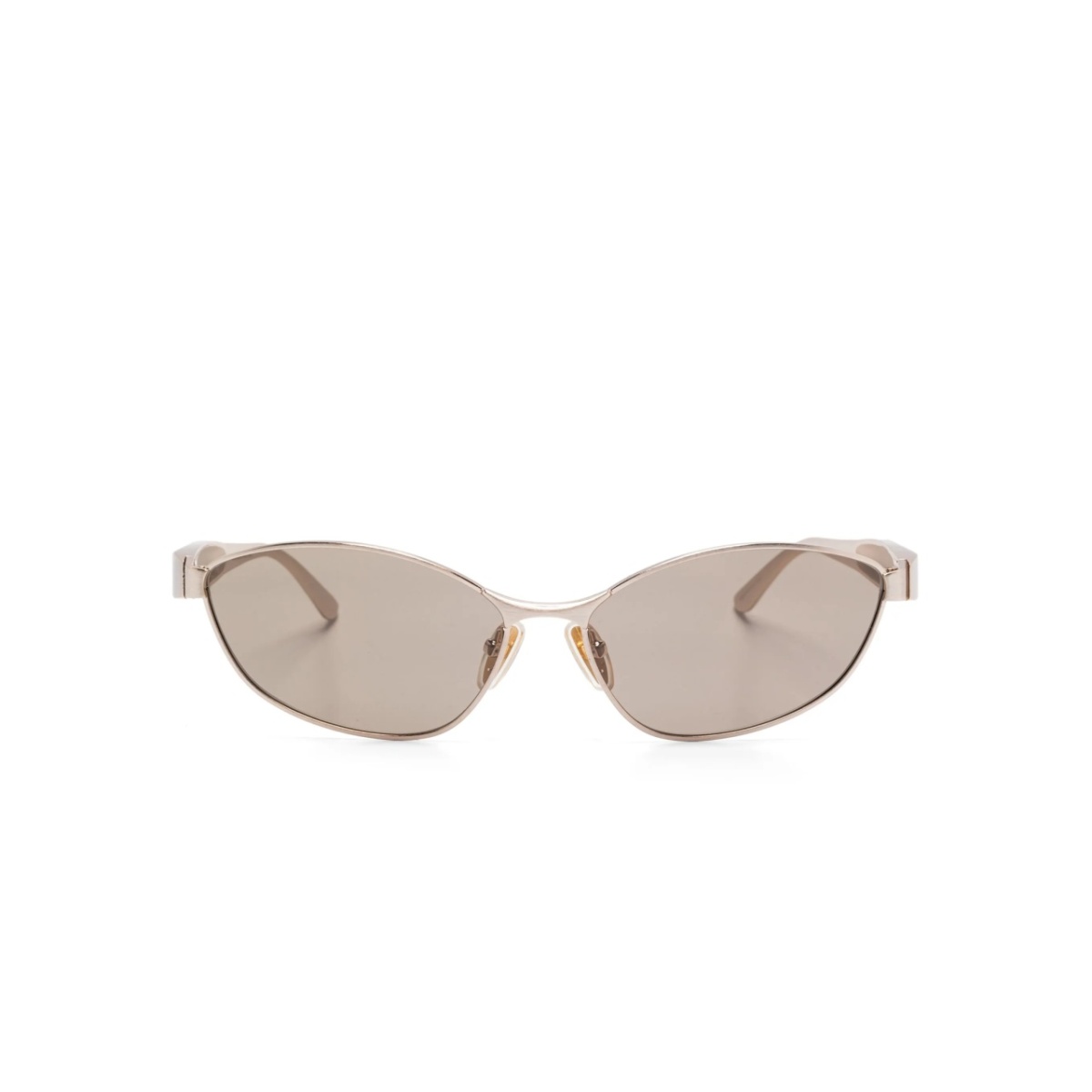 oval-frame sunglasses