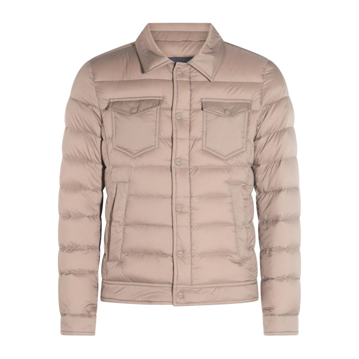 padded snap-button jacket