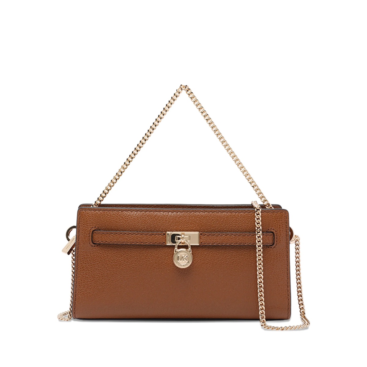 padlock chain shoulder bag