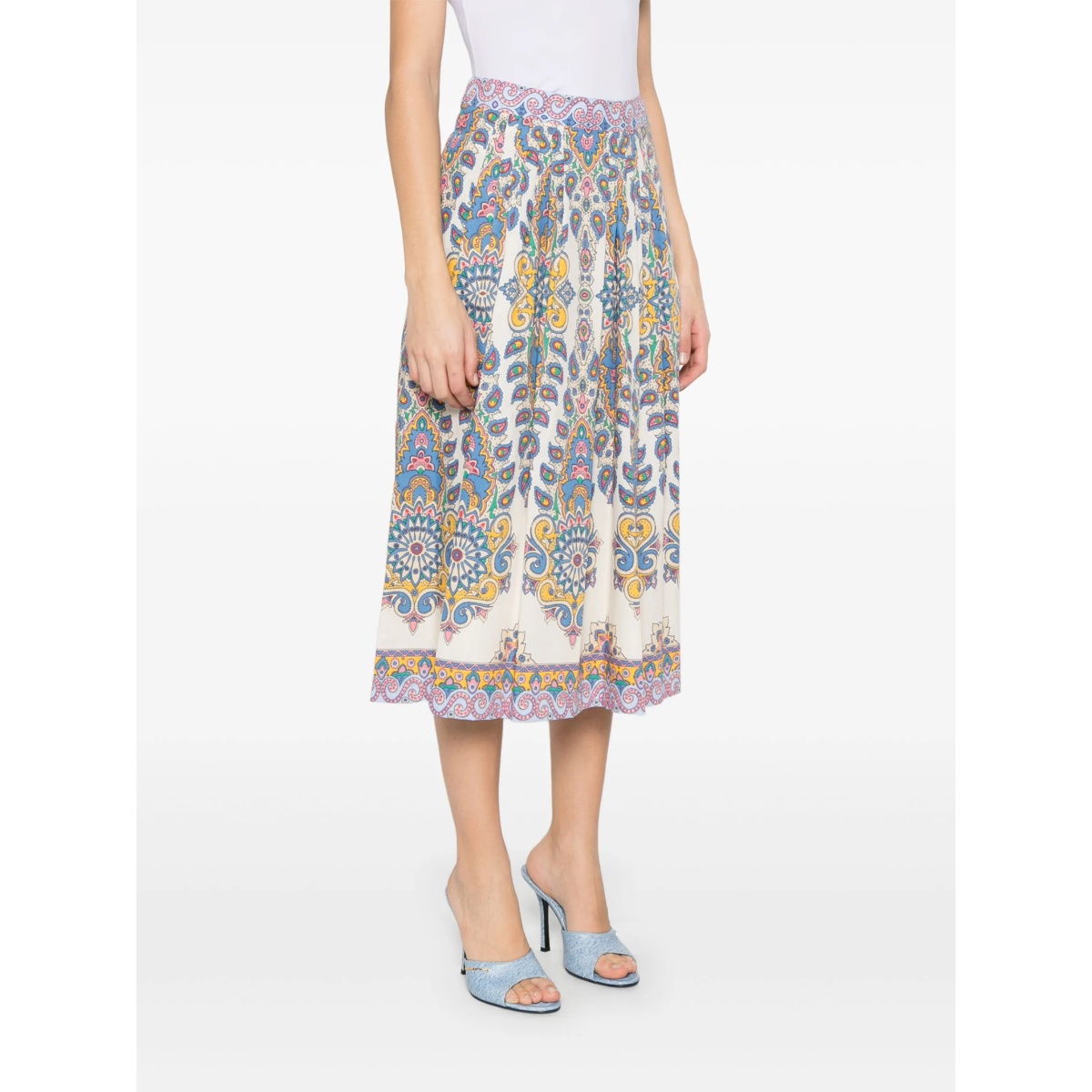 paisley midi skirt - Img 3