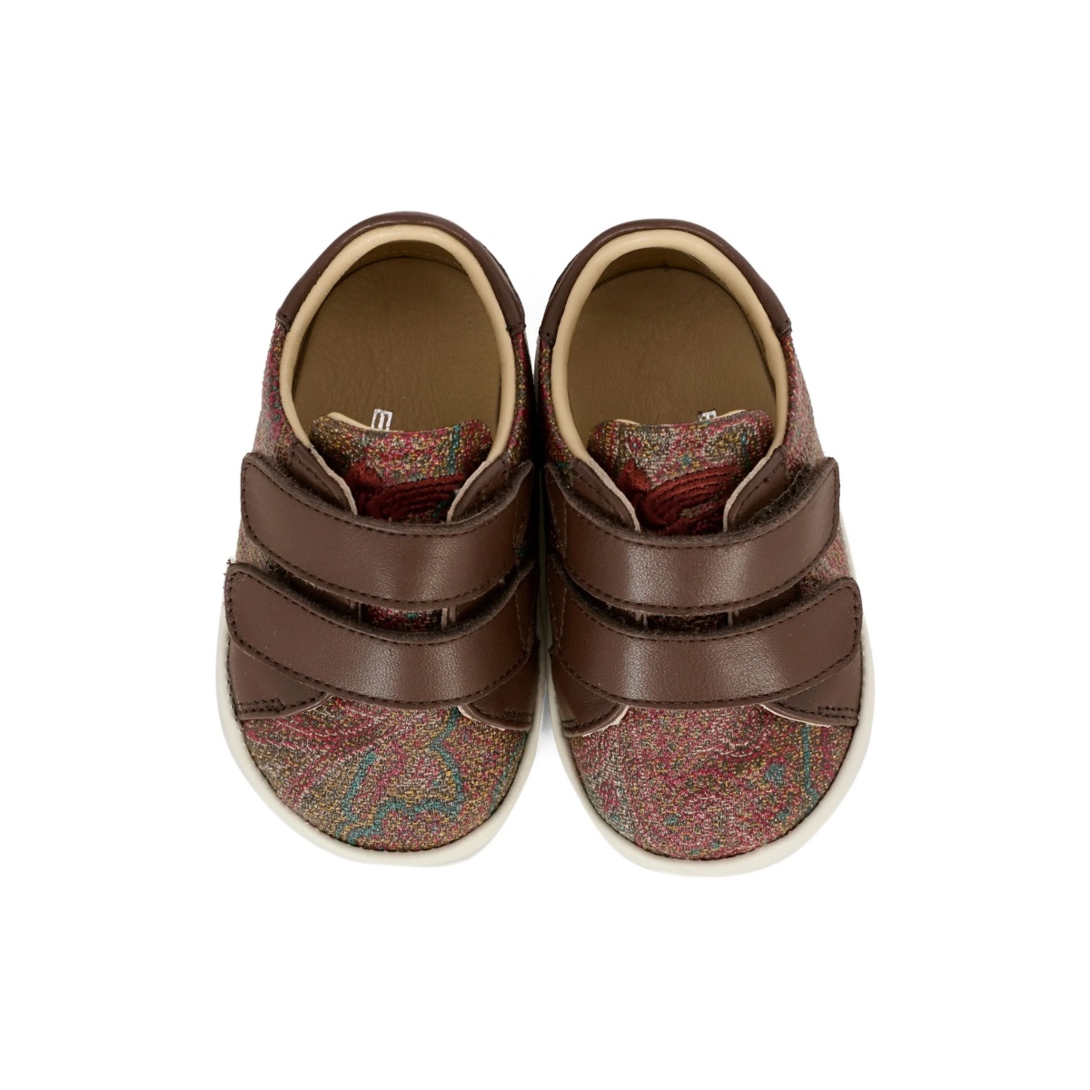paisley-print double strap sneakers - Img 3